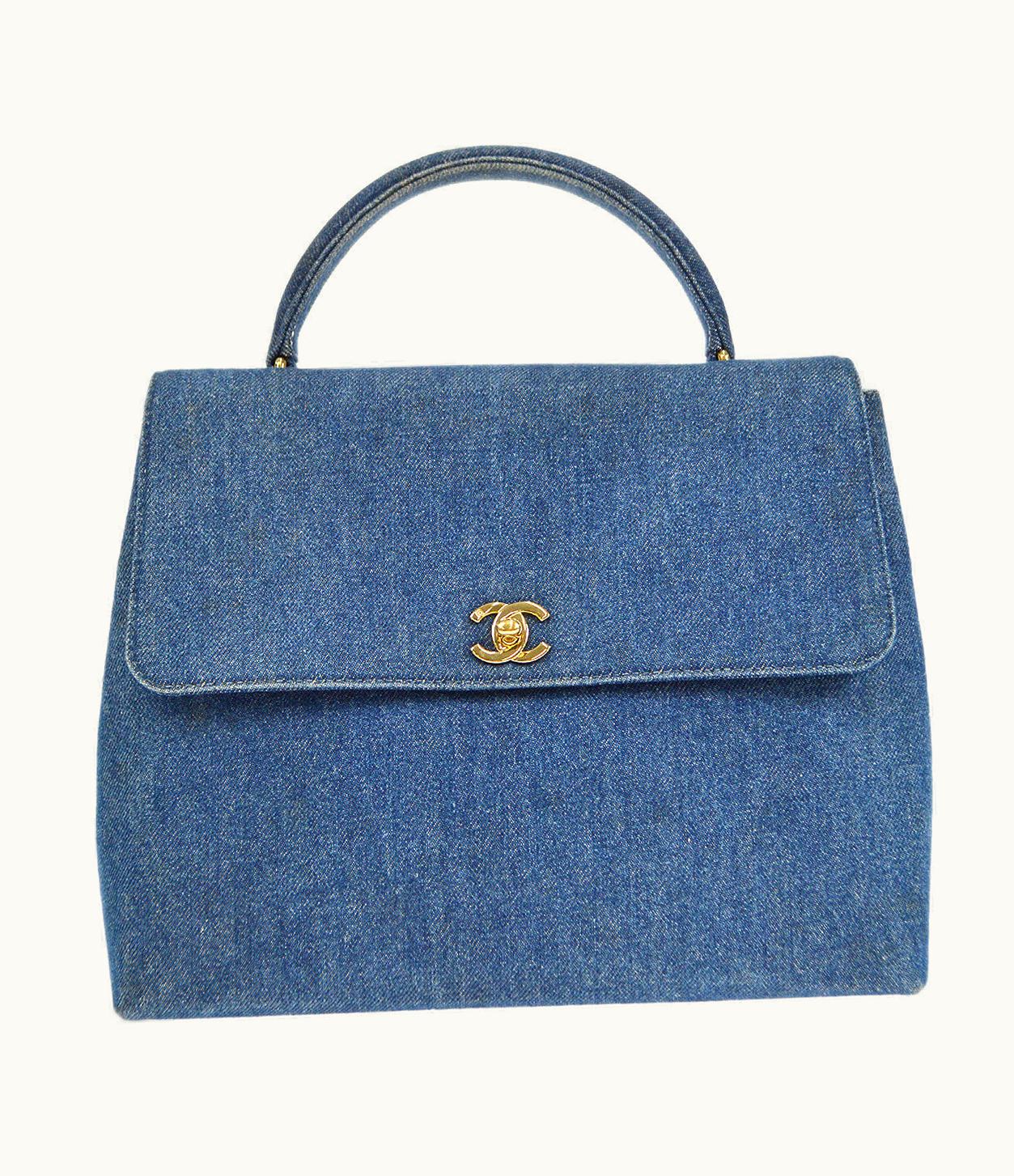 Chanel Chanel 1997-1999 Kelly 30 Denim 26085