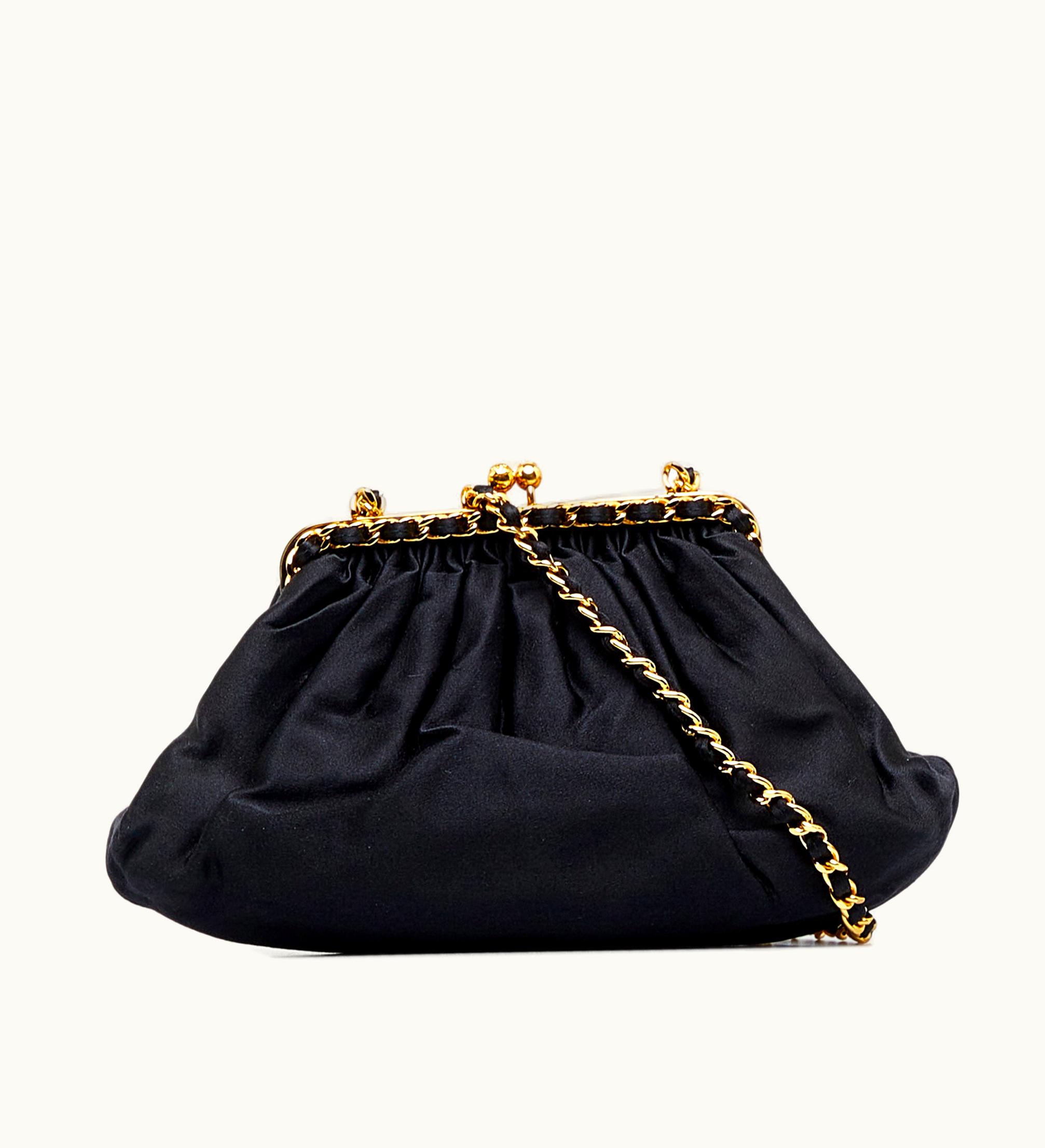 Chanel Chanel Satin Frame Crossbody Bag