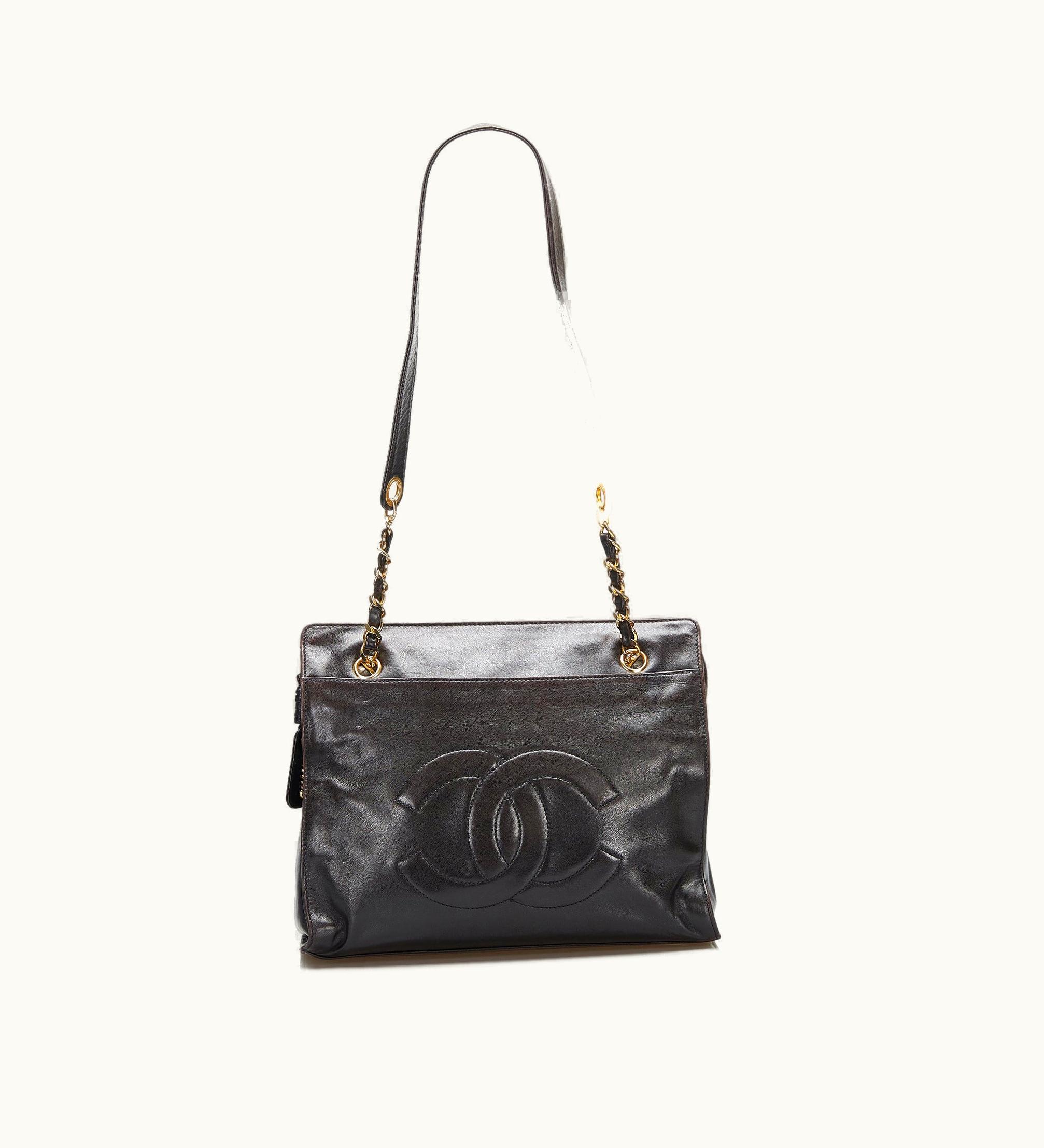 Chanel Chanel CC Chain Tote Bag Black