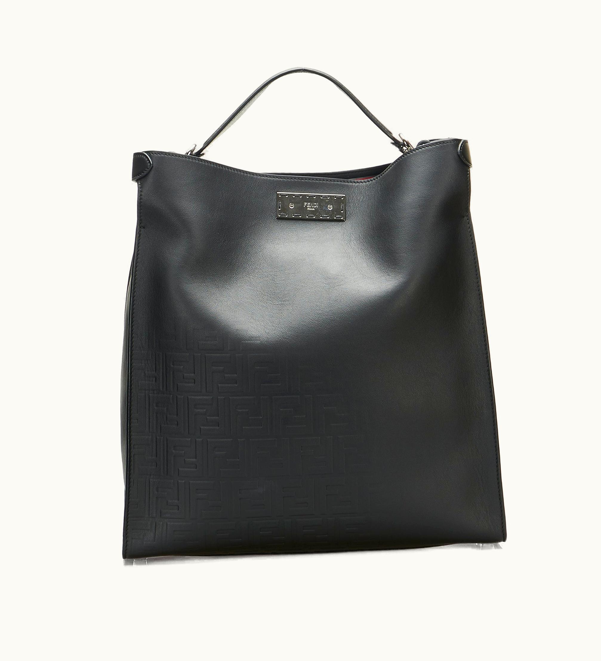 Fendi Fendi Zucca Peekaboo X-Lite Satchel