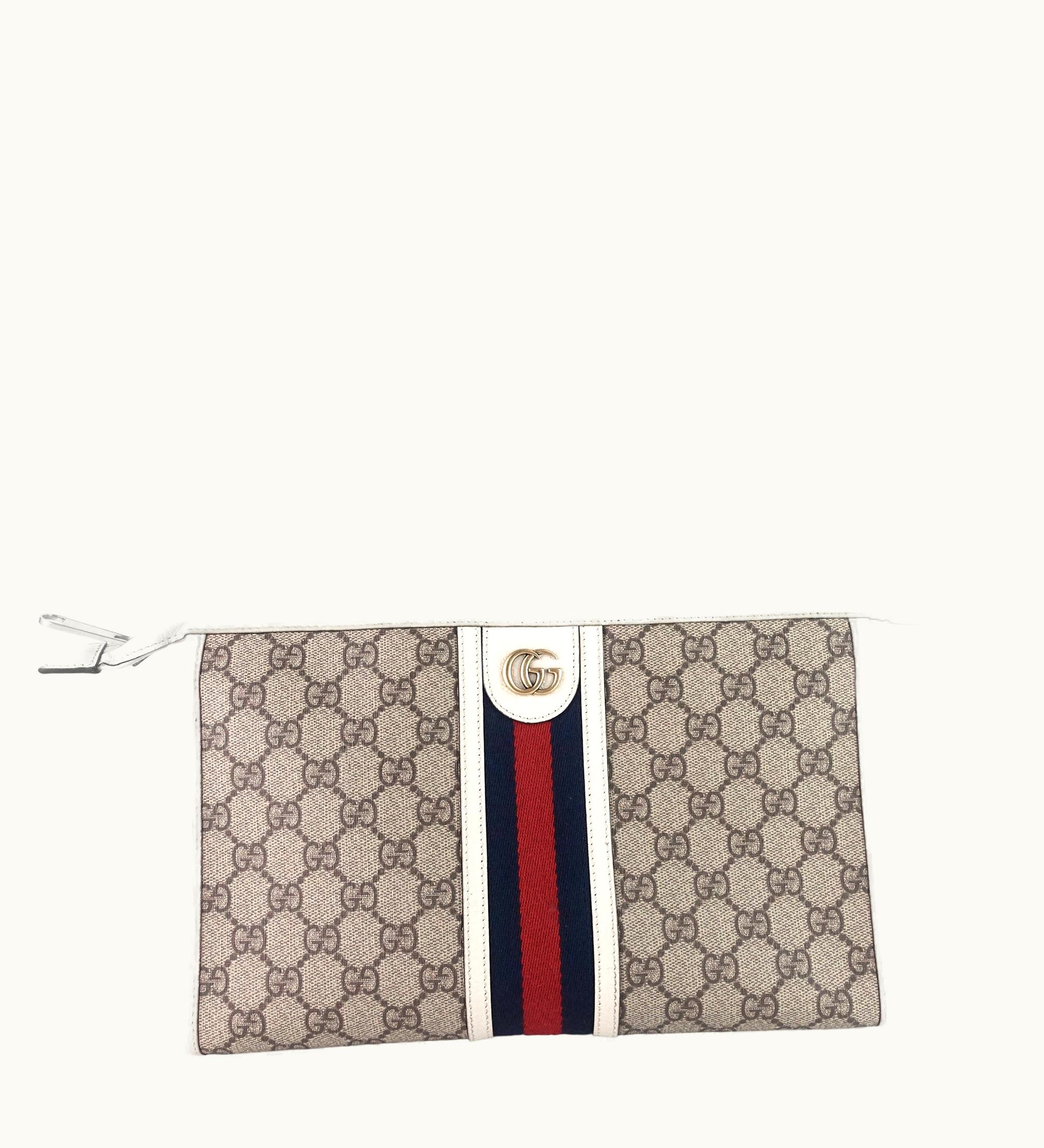 Gucci Gucci Ophidia GG Supreme Canvas Toiletry Pouch