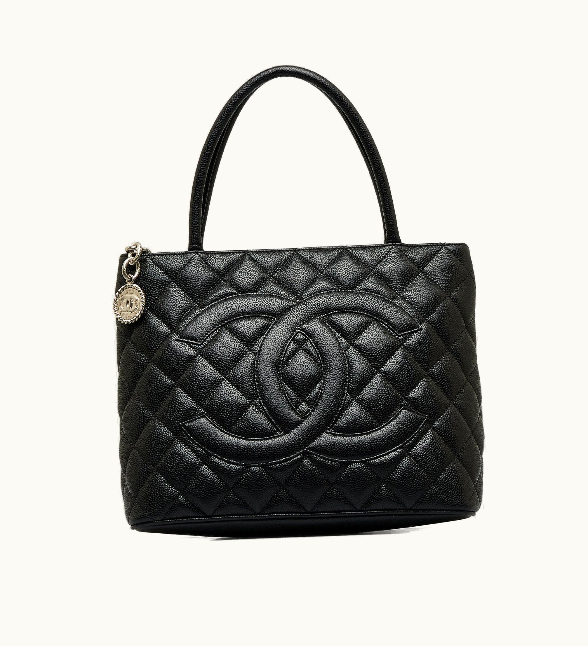 Chanel Chanel Caviar Medallion Tote Tote Bag
