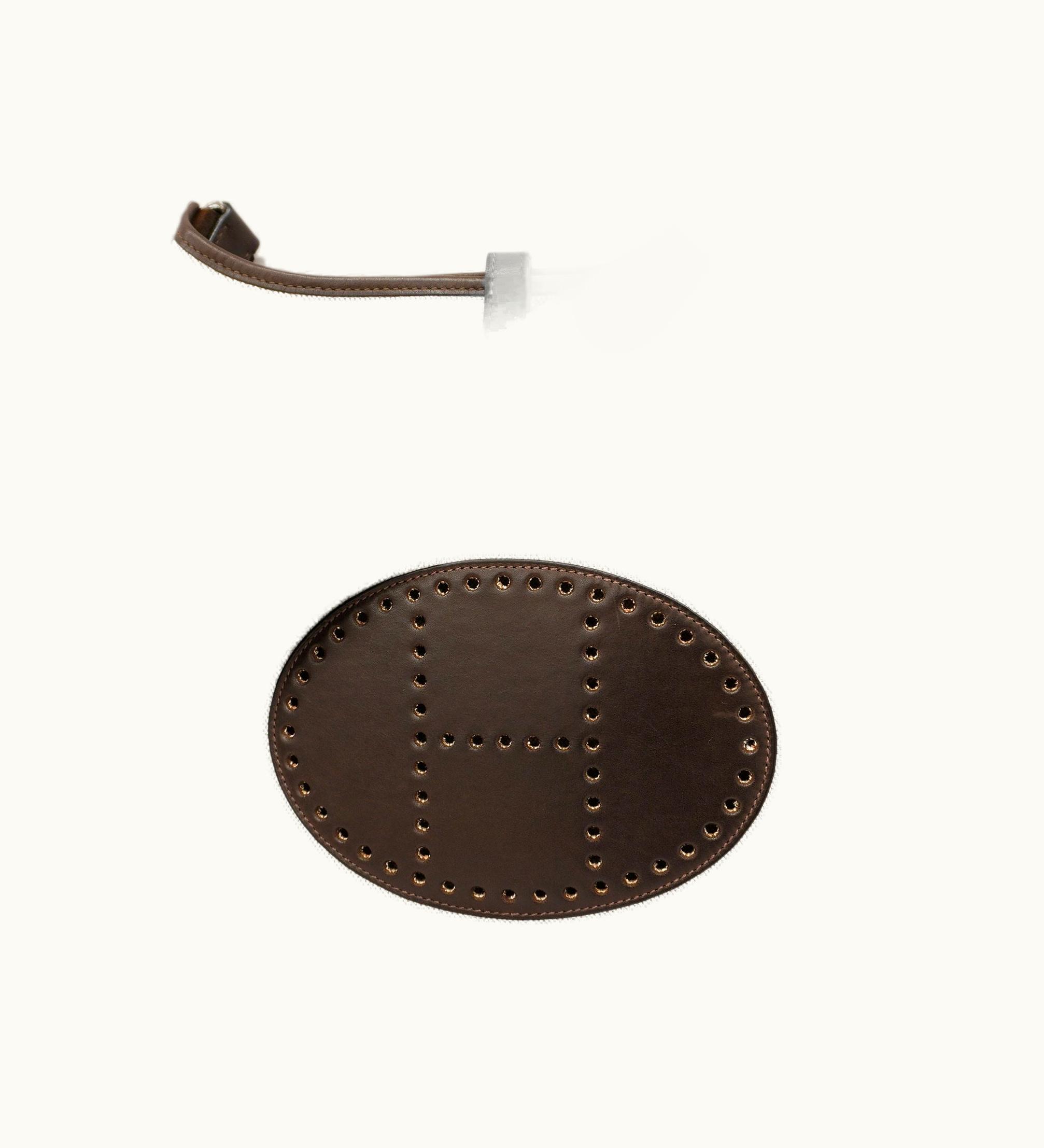 Hermès Hermès   Evelyne Evelyne 2Pm  K Engraved Women's Toile H Shoulder Bag Brown