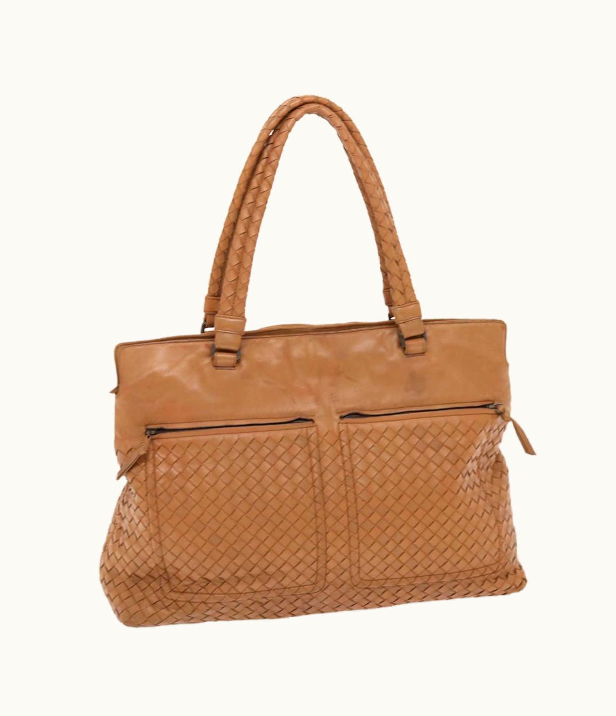 Bottega Veneta Bottega Veneta Shoulder Bag Leather Brown