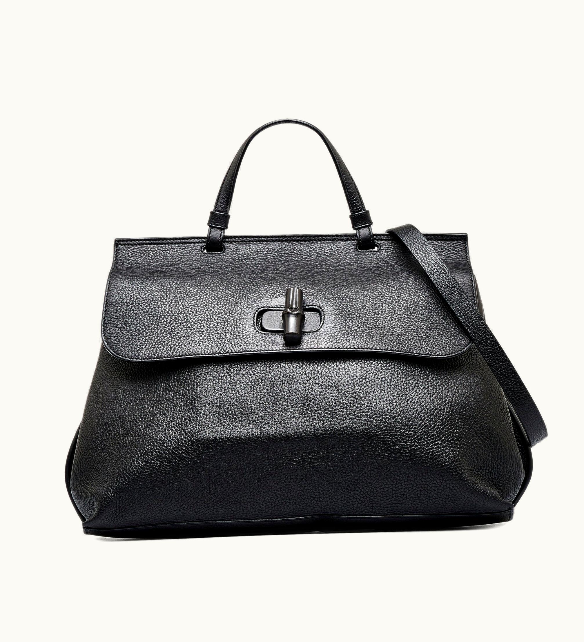 Gucci Gucci Medium Bamboo Daily Top Handle Satchel