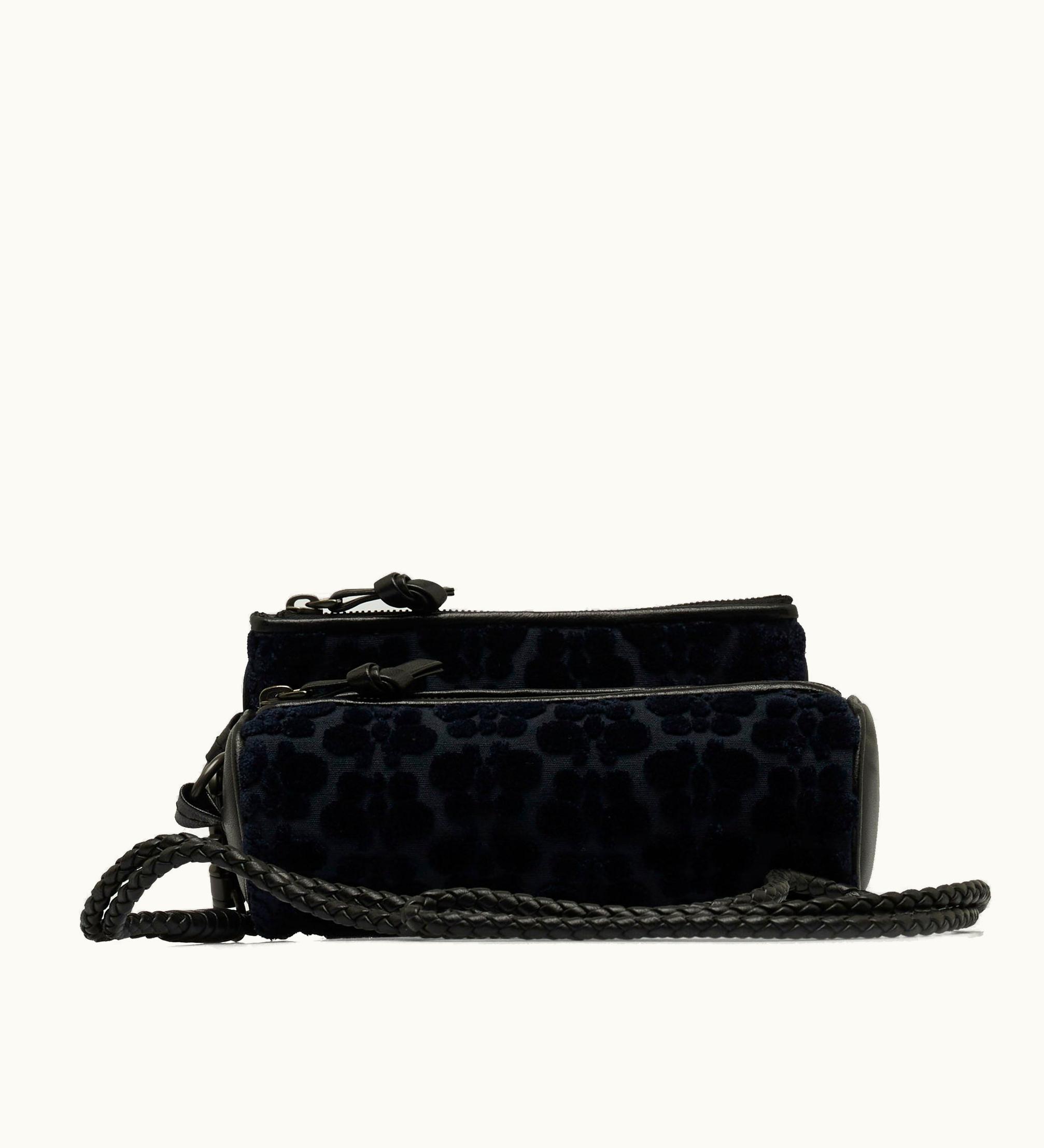 Bottega Veneta Bottega Veneta Multi-Pouch Butterfly Velvet Crossbody Crossbody Bag