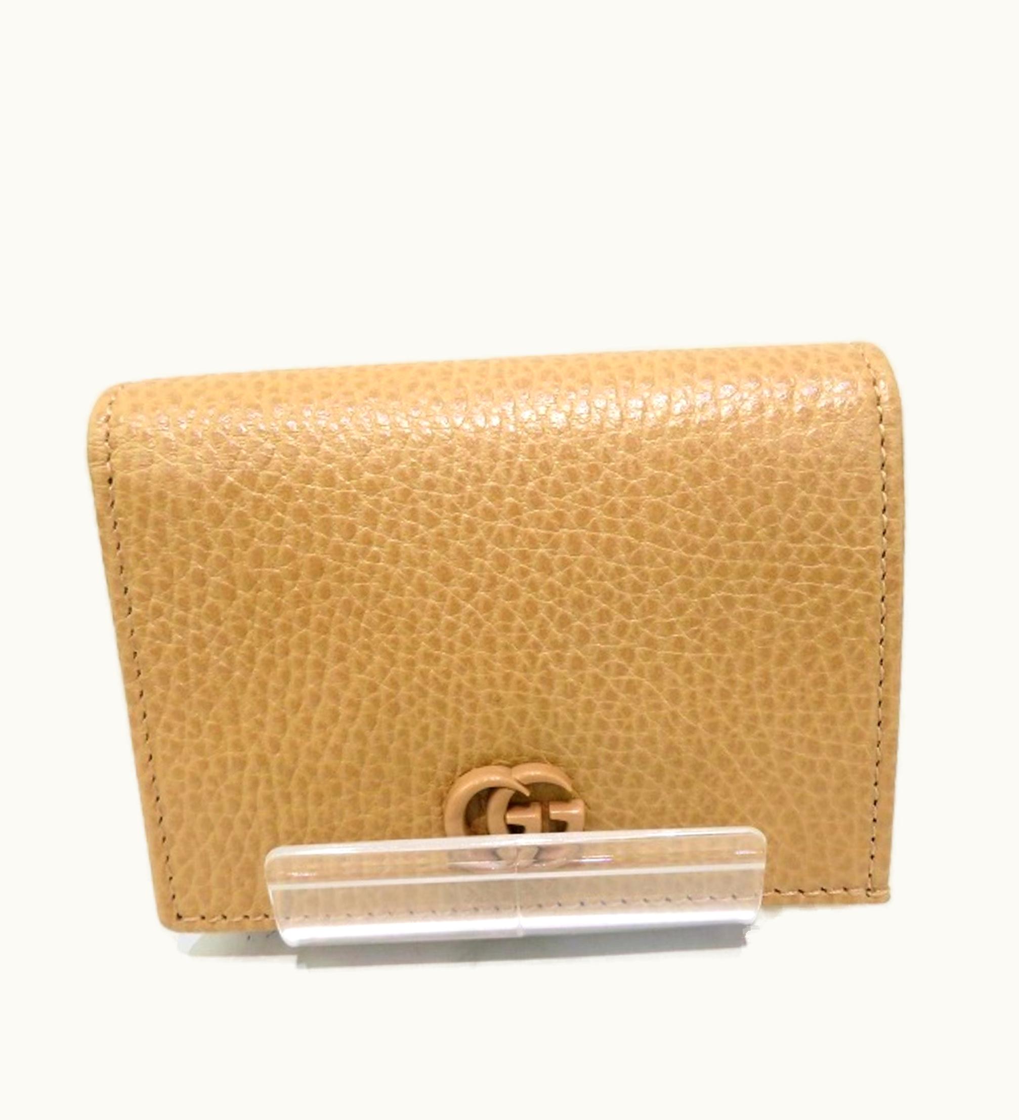Gucci Gucci GG Marmont 456126 17Wen 2754 Online Limited Wallet Bifold Women's