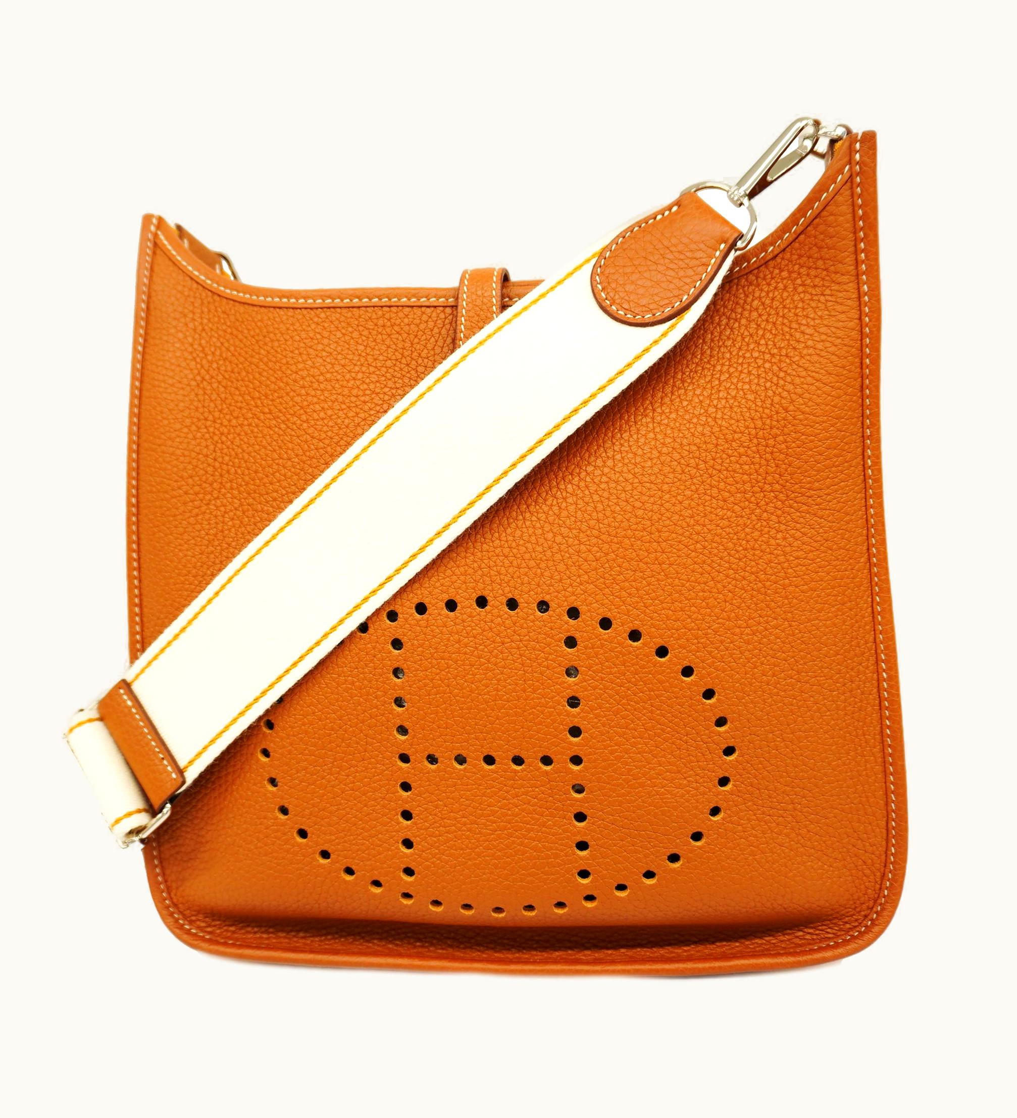 Hermès Hermès   Evelyne Evelyne 3 Y Stamped Boulder Taurillon Clemence Leather