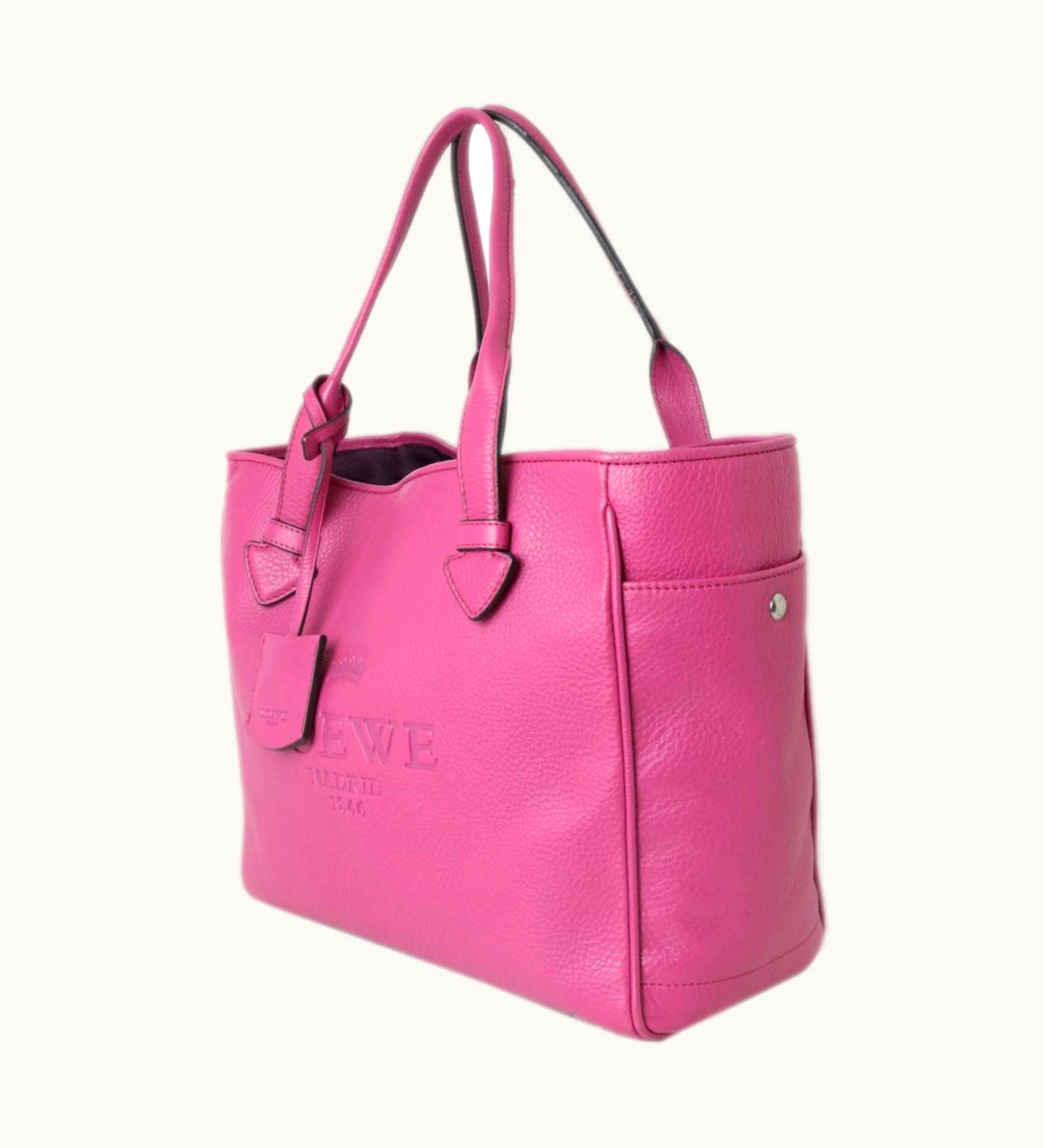 Loewe Loewe Heritage Leather Tote Bag