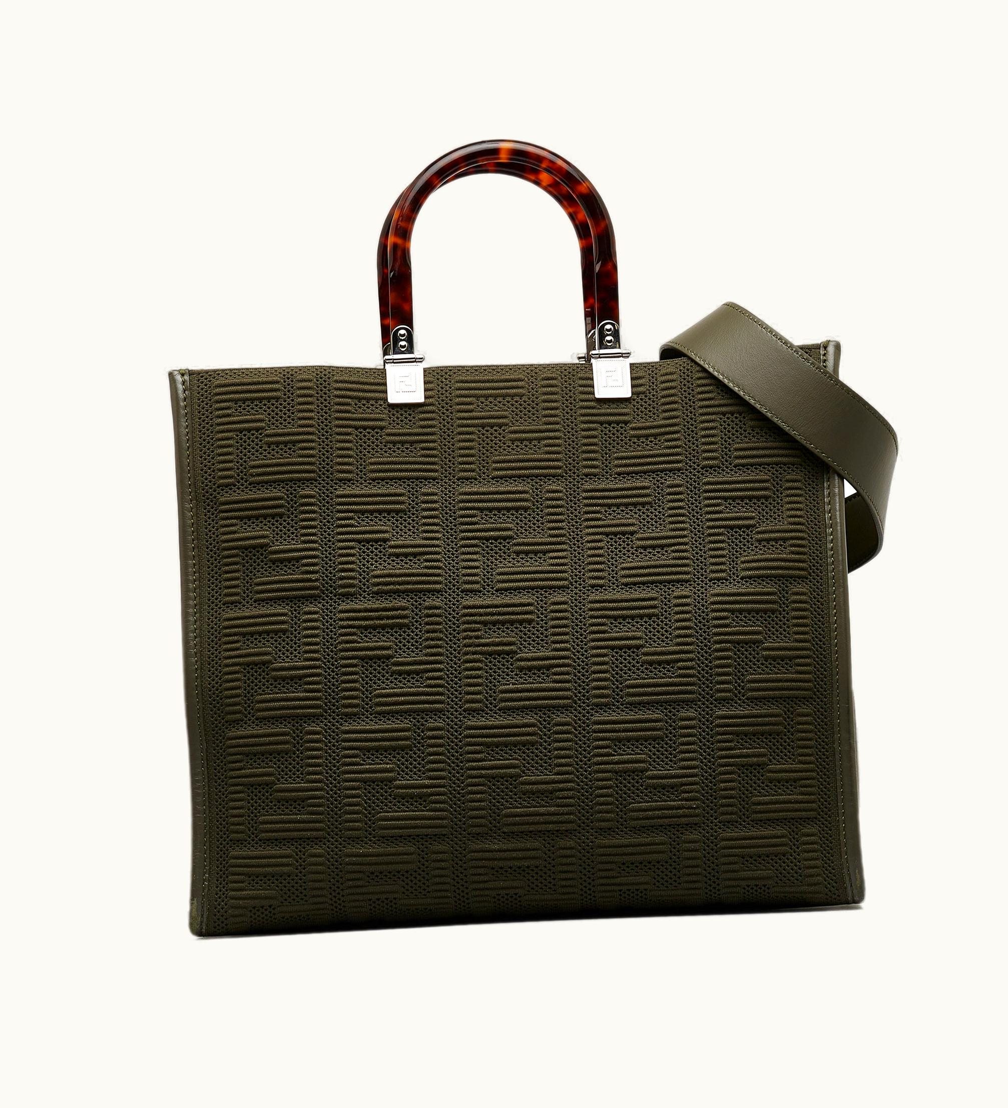 Fendi Fendi Medium Zucca Sunshine Shopper Tote Satchel