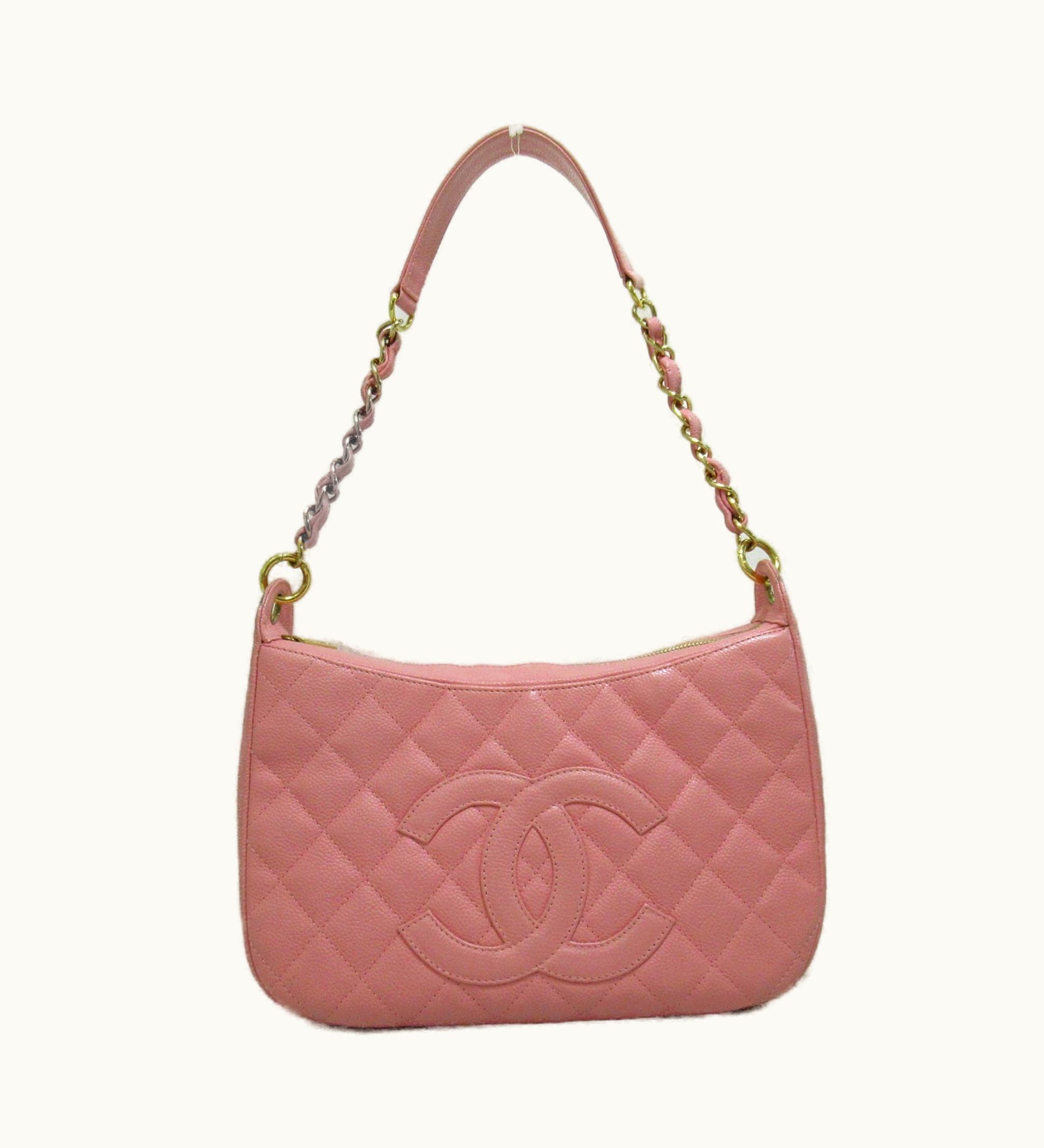 Chanel Chanel One Belt Bag Pink Caviar Skin [Grained Calf]