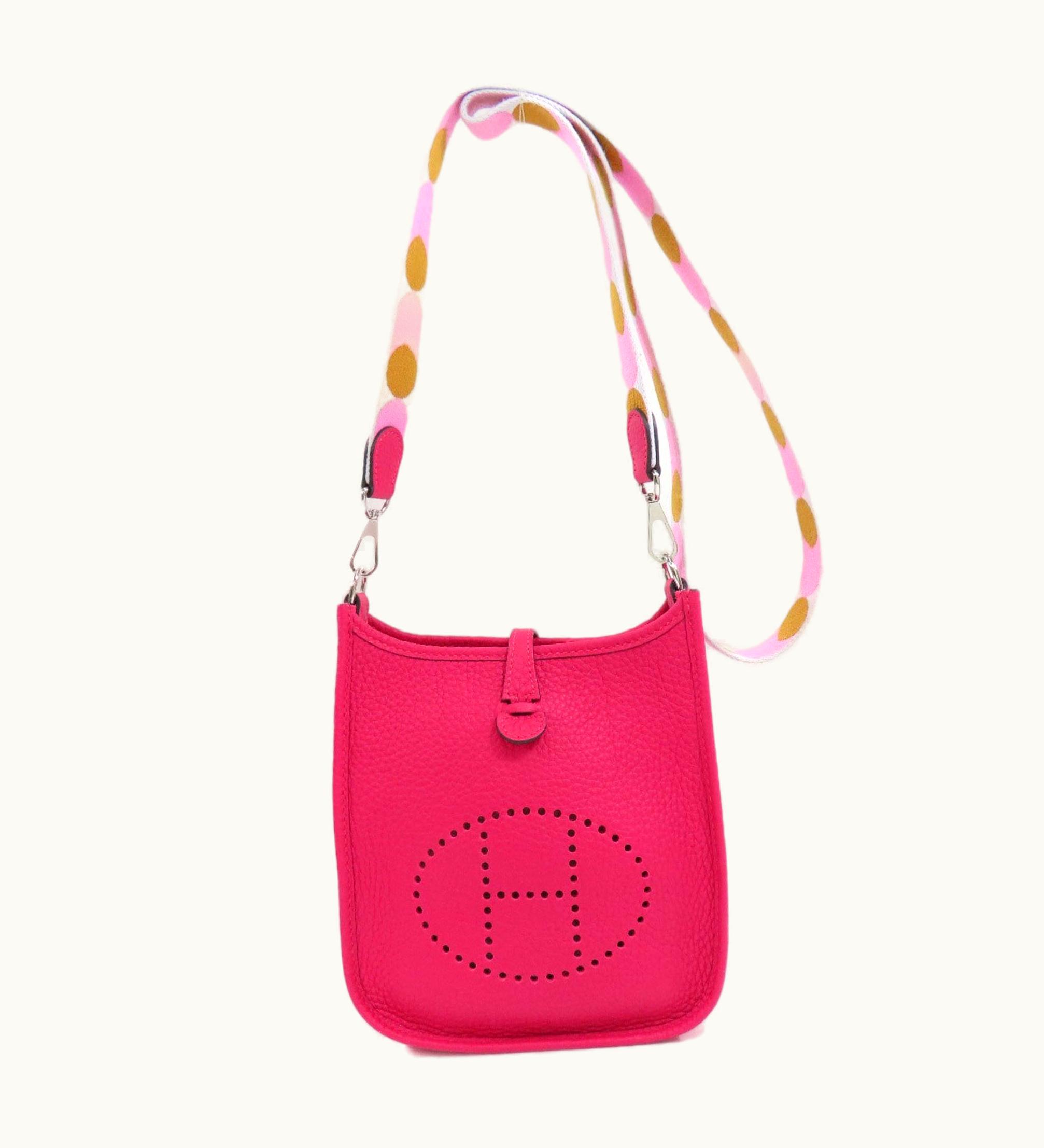 Hermès Hermès Evelyne Amazon Tpm Framboise Shoulder Bag Taurillon Women's Hermes