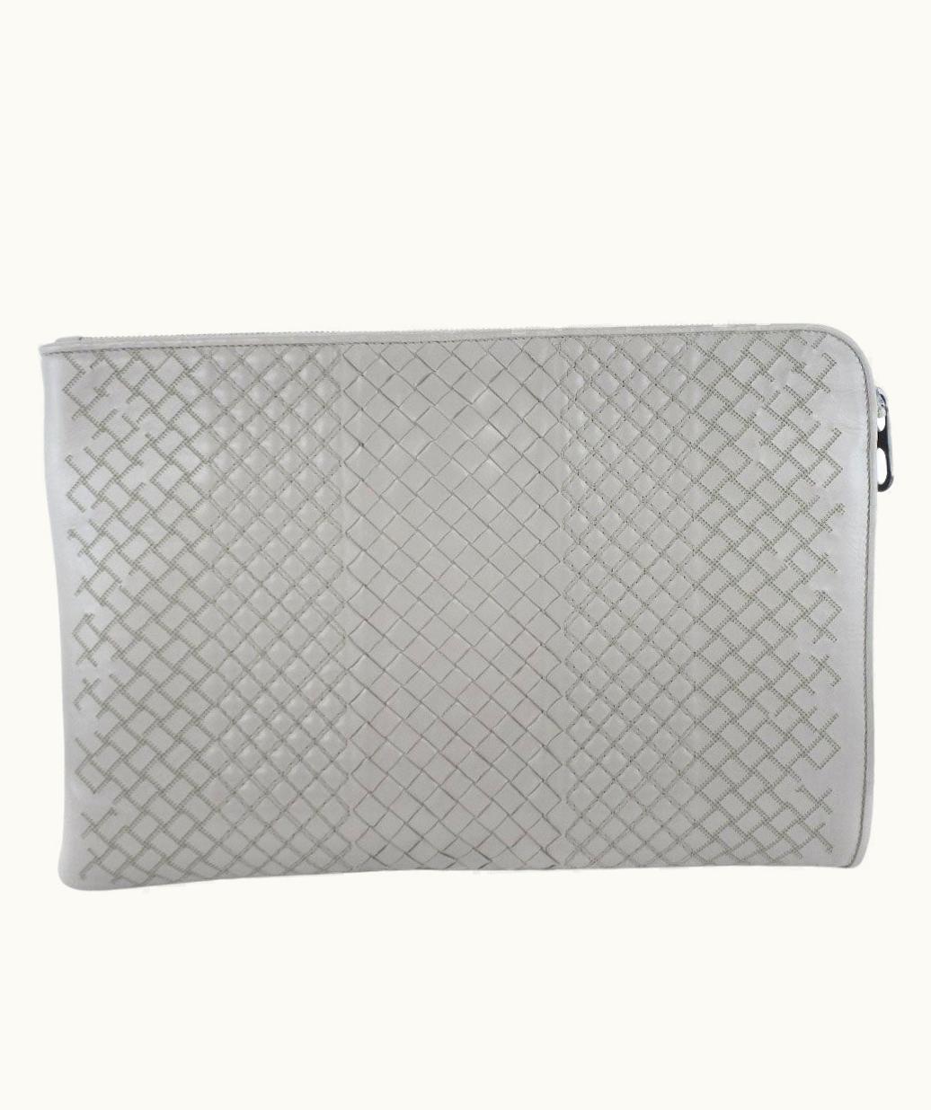 Bottega Veneta Bottega Veneta Intrecciato Handbag Gray