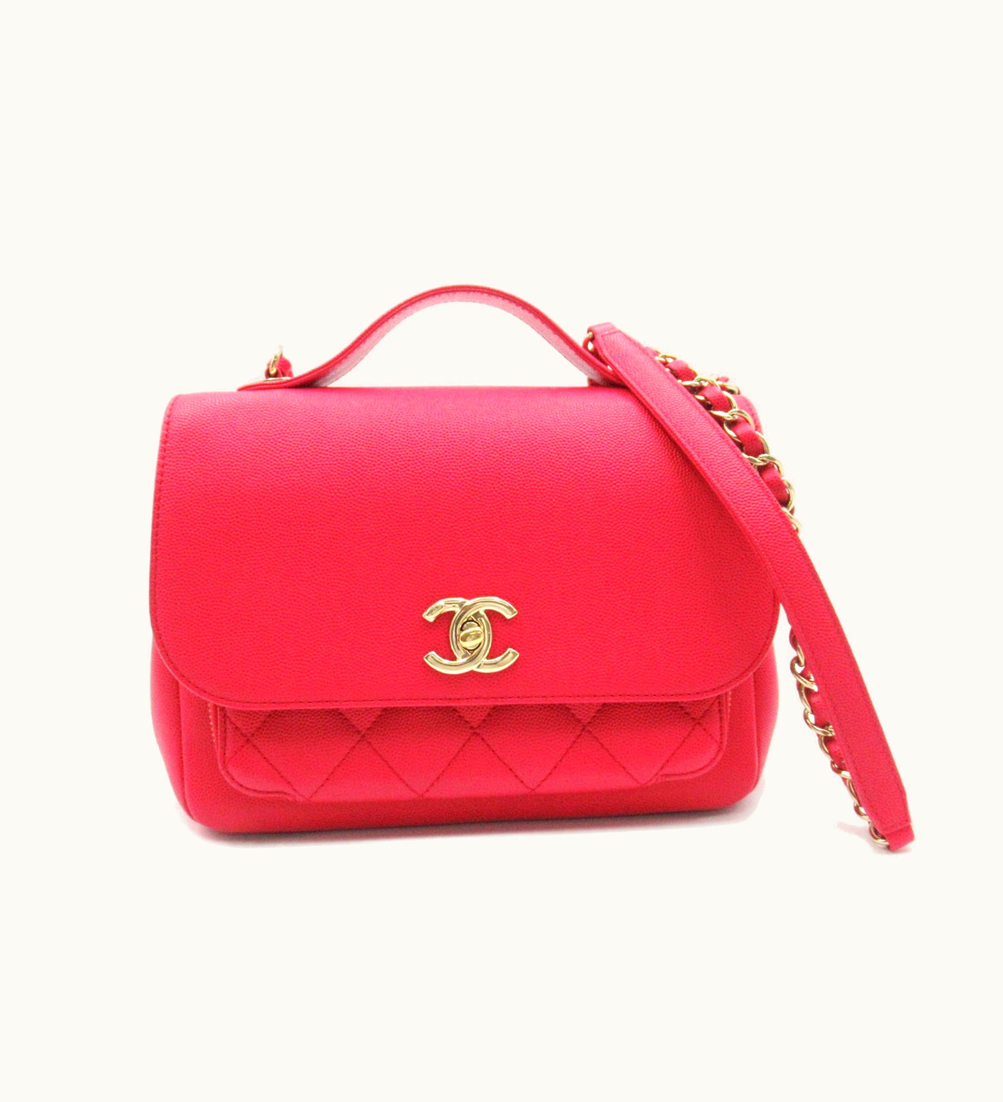 Chanel Chanel Affinity Matelasse Chainshoulder Pink Caviar Skin [Grained Calf]