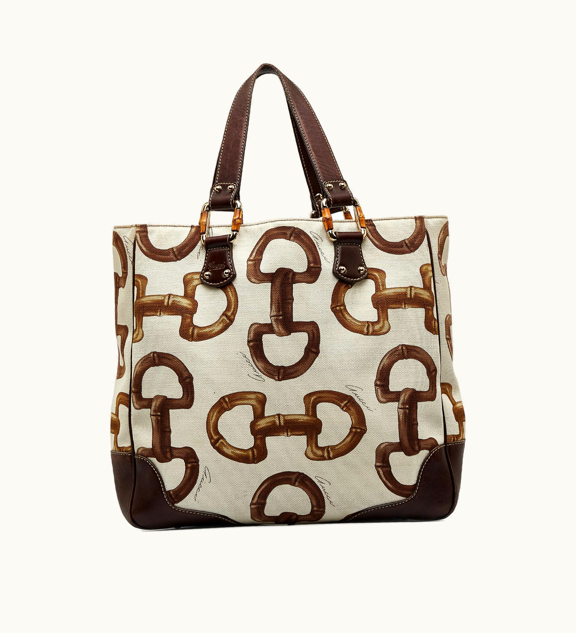 Gucci Gucci Bamboo Horsebit Tote Tote Bag