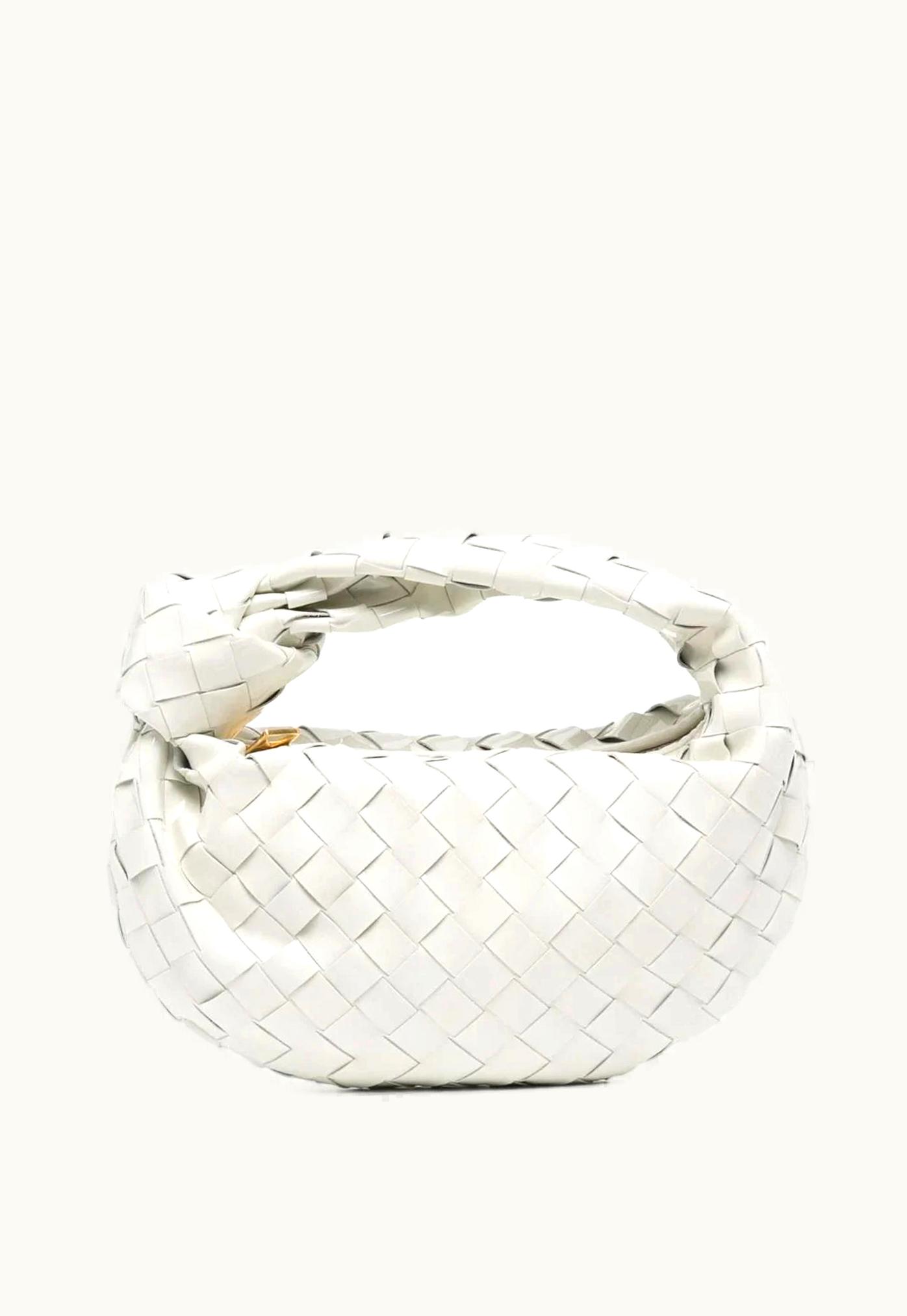 Bottega Veneta Bottega Veneta Patent Mini Jodie Intrecciato Bag