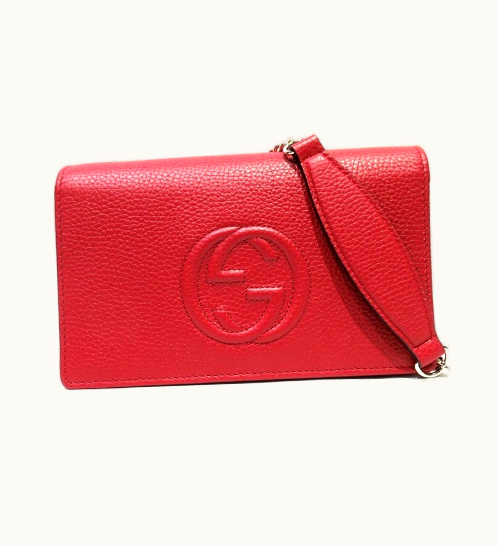 Gucci Gucci Soho Chain Wallet 598211 Bag Shoulder Ladies