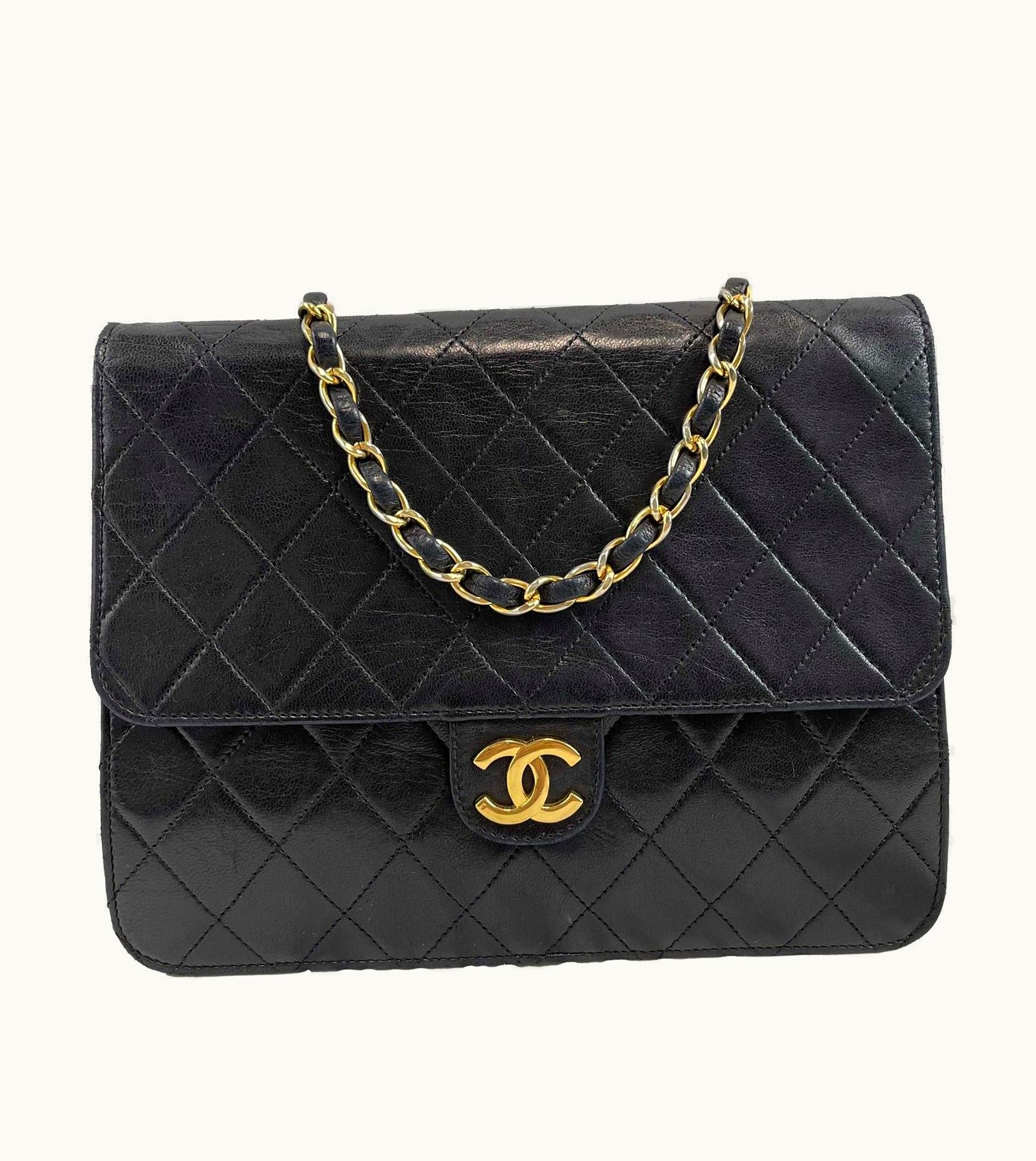 Chanel Chanel - Good - Vintage Square Flap - Black - Handbag