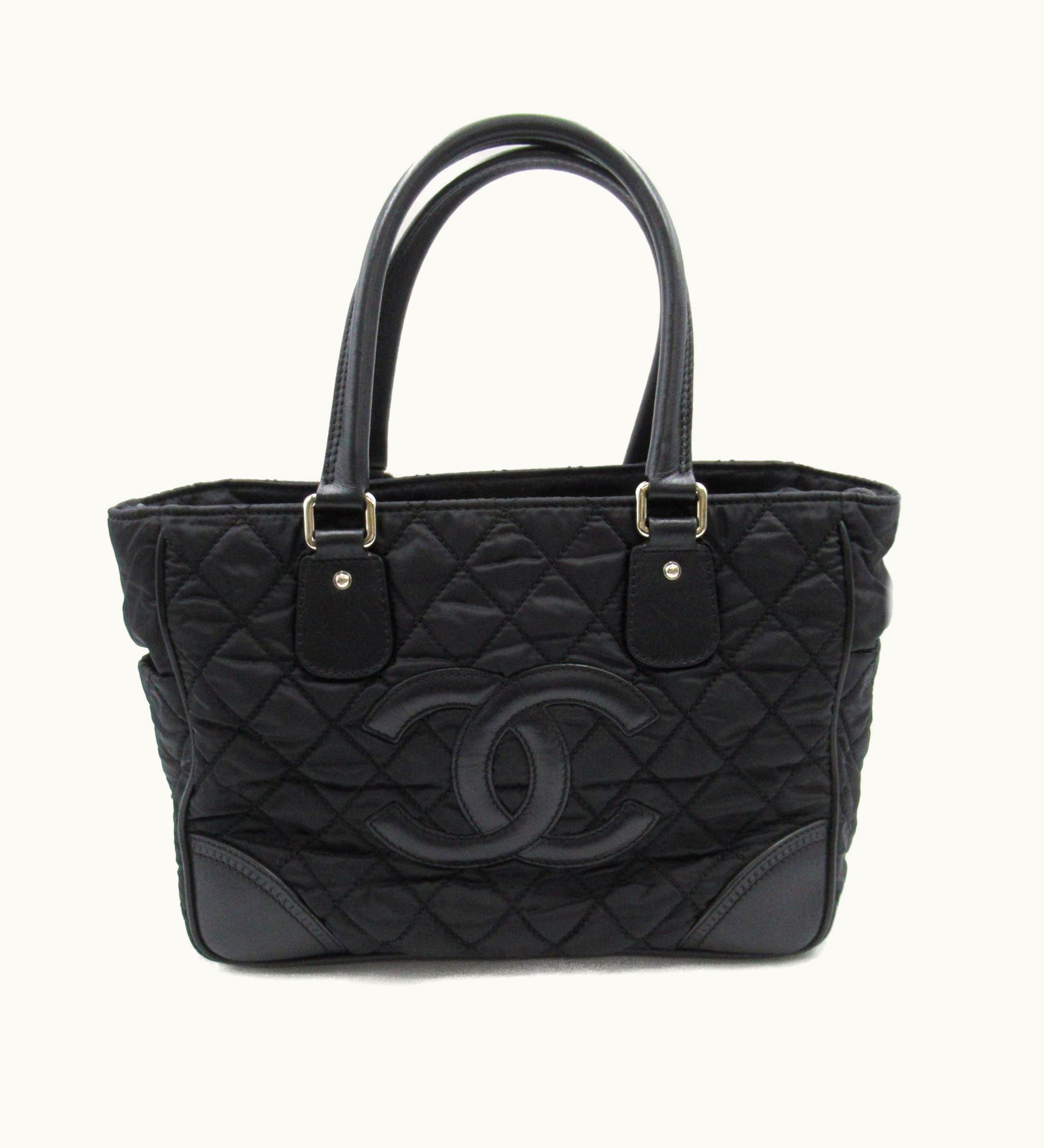 Chanel Chanel Paris New York Tote Bag Black Nylon