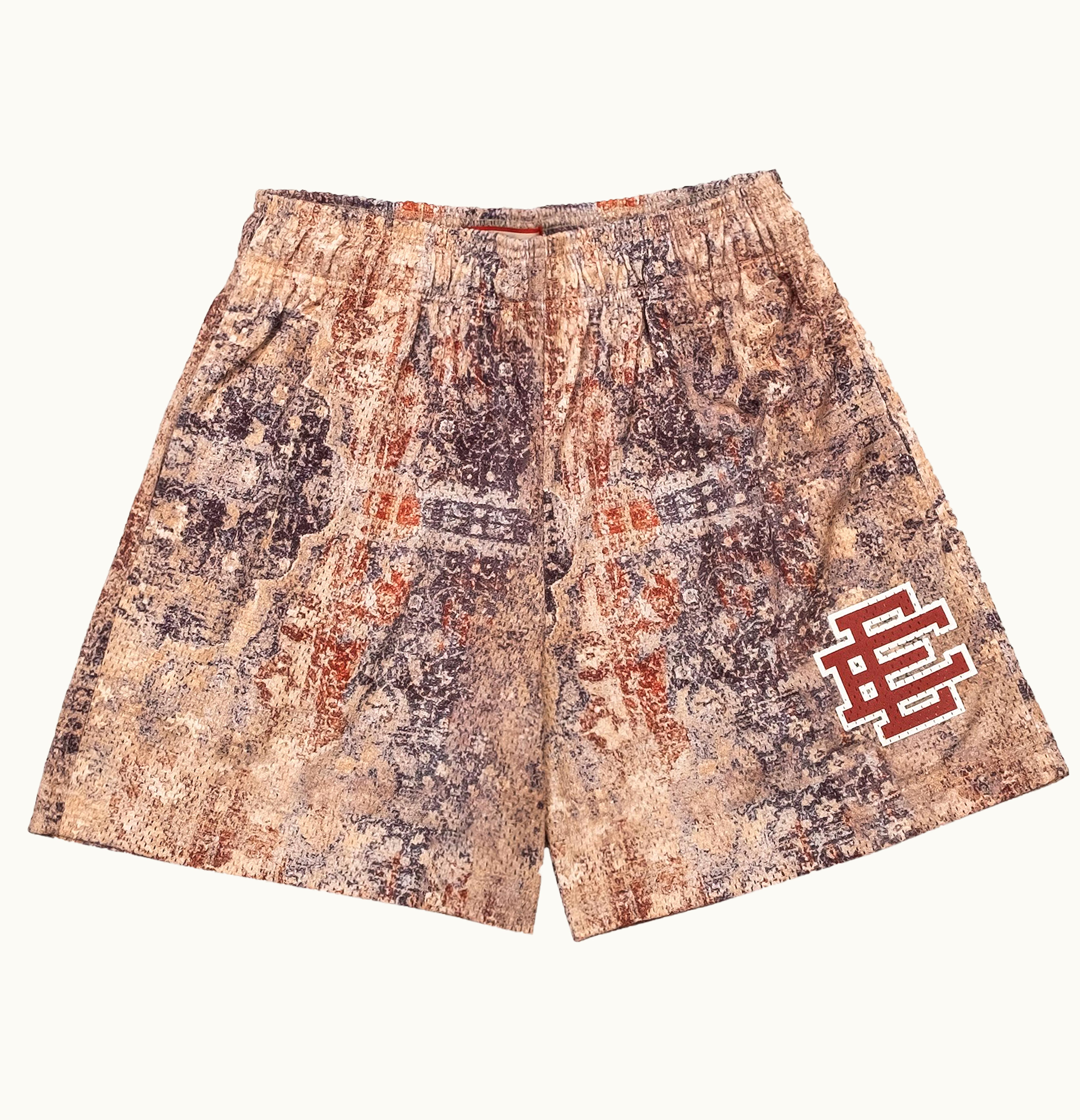 Eric Emanuel Eric Emanuel Persian Rug Basic Short Navy Orange