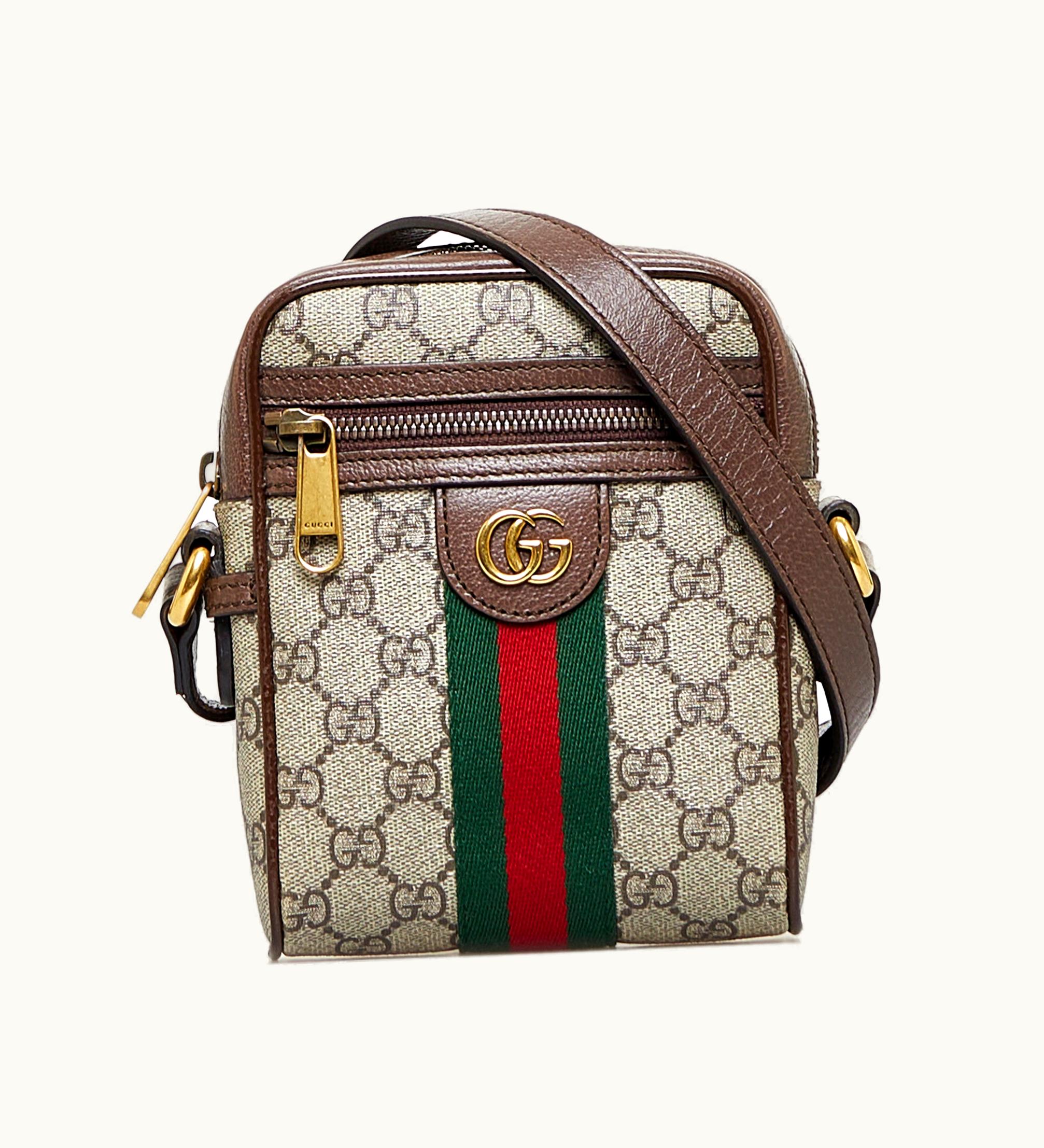 Gucci GG Supreme Web Ophidia Crossbody Crossbody Bag