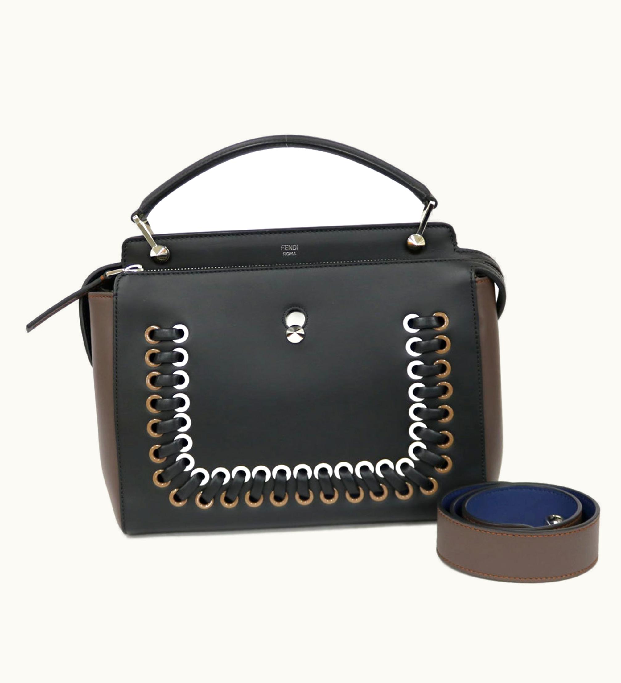 Fendi Shoulder Bag Handbag Dot Com Black Ladies