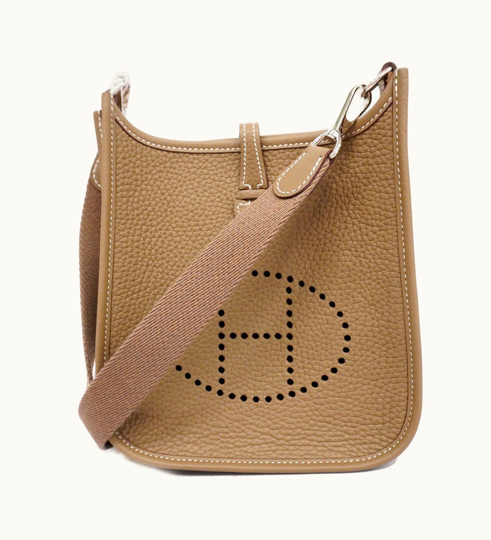 Hermès Hermès   Evelyne Evelyne Tpm U Stamp Women's Taurillon Clemence Leather