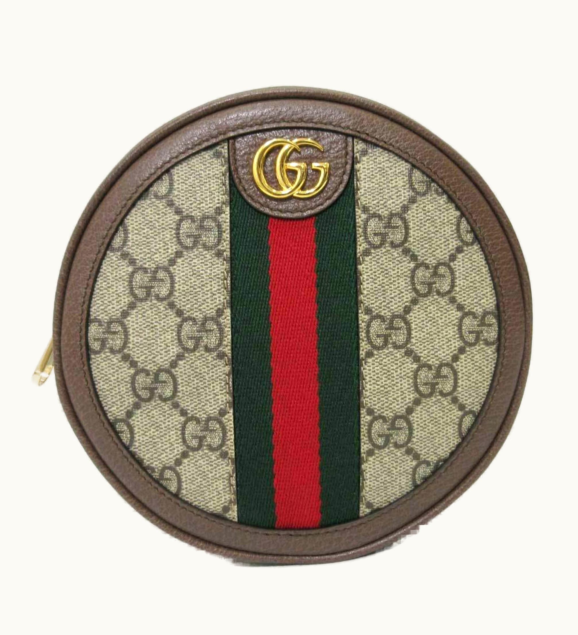 Gucci Gucci Bag Offidia Mini Rucksack Backpack Brown Sherry Line Ladies GG Supreme