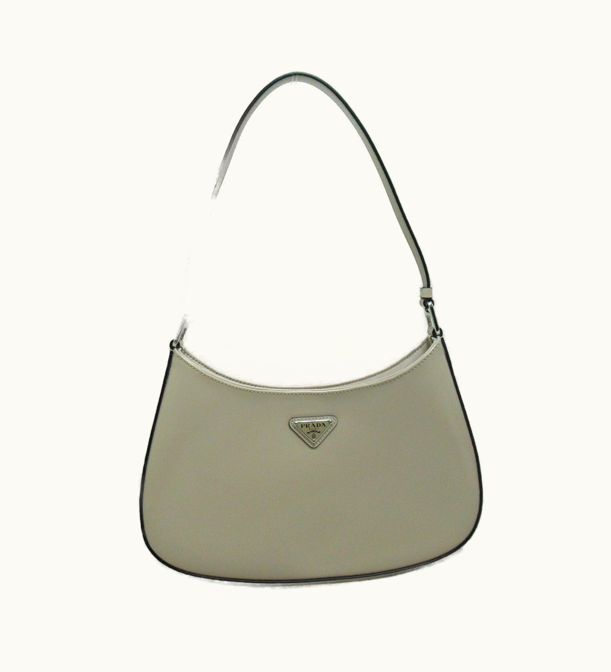 Prada Prada Leo Brushed Leather Shoulder Bag Pink Calfskin [Cowhide] 1Bc499Zo6F01U0