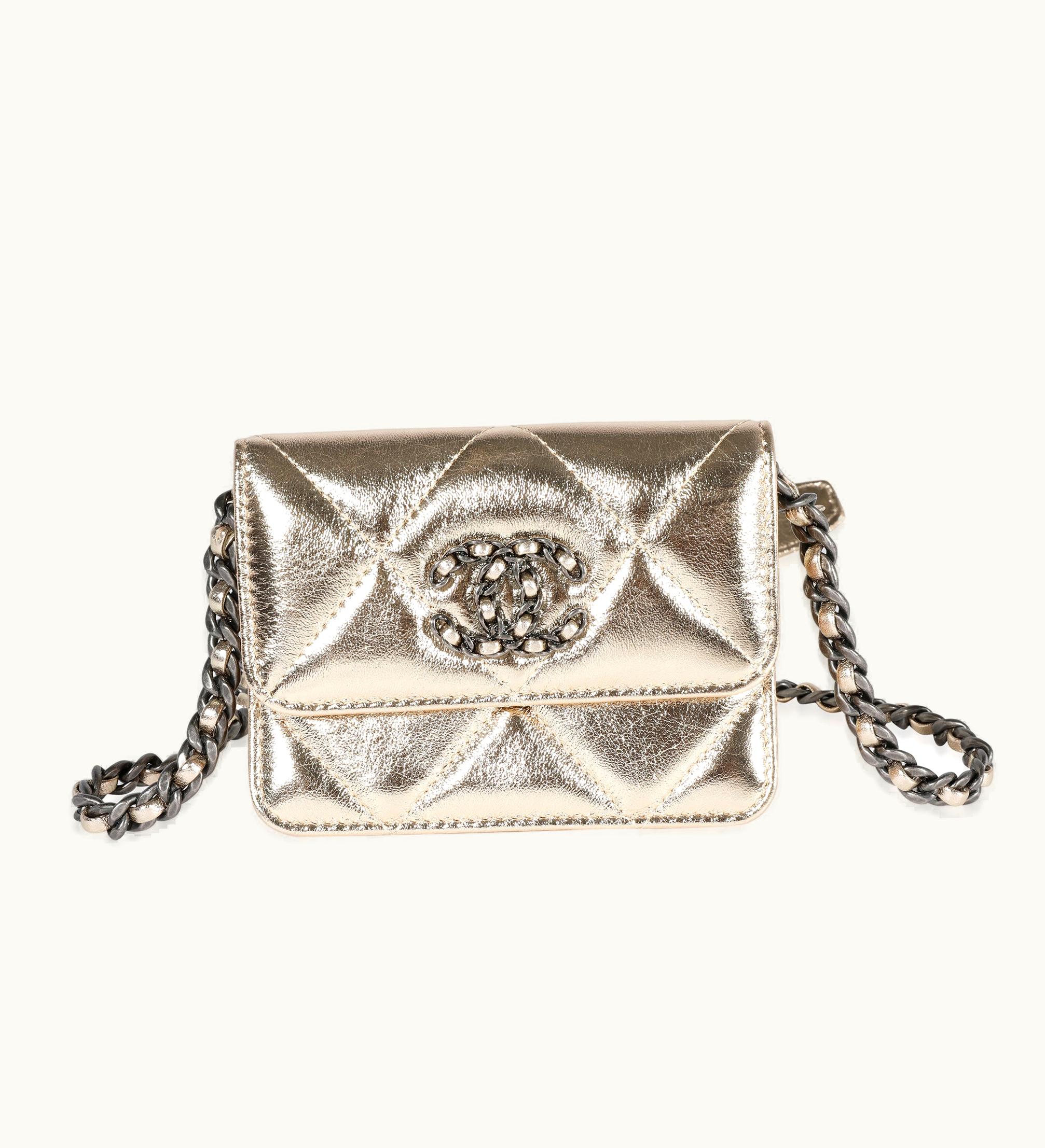 Chanel Chanel Gold Quilted Lambskin