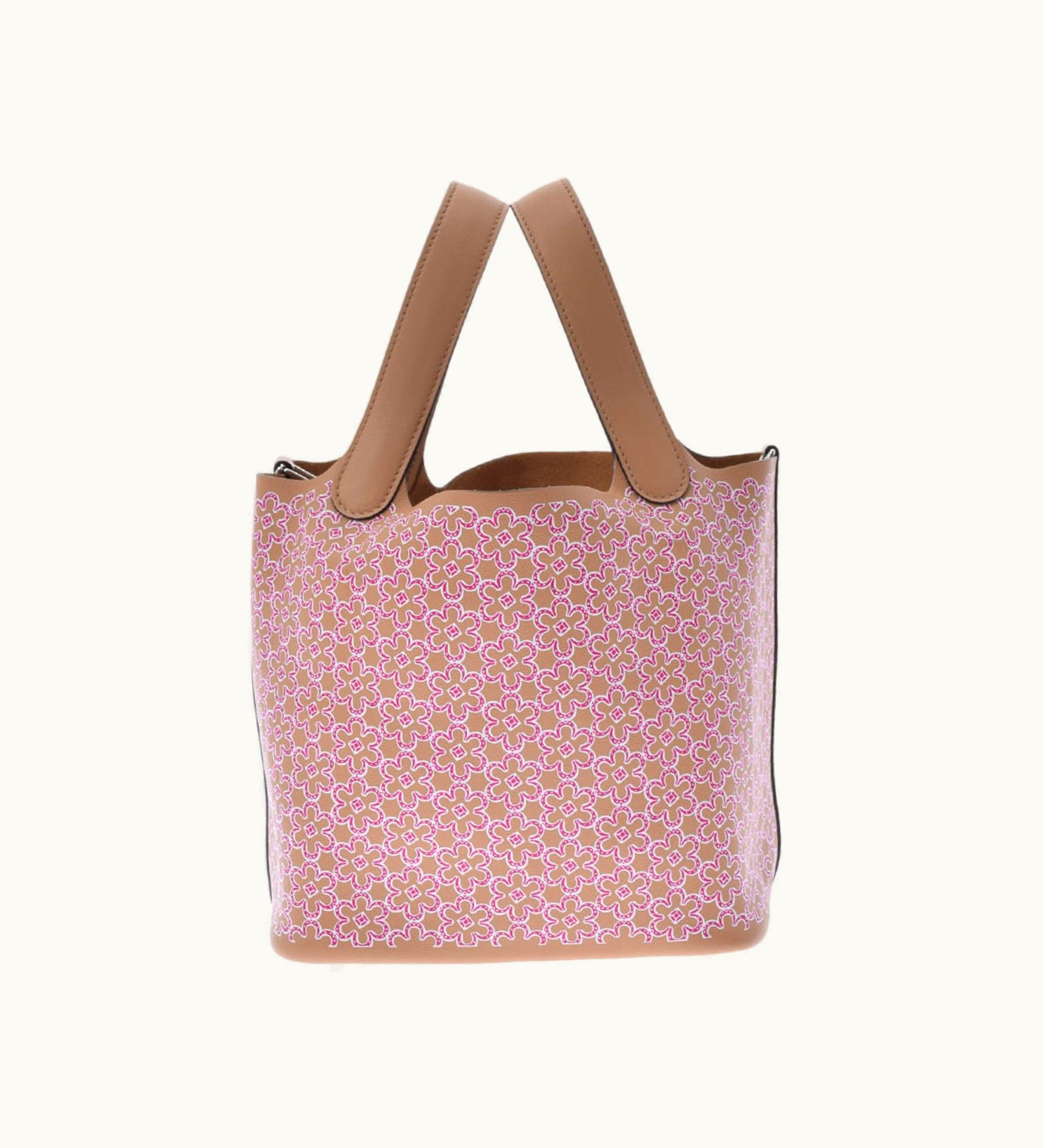 Hermès Hermès Picotin Lock PM Luxe Daisy Silver Swift Handbag