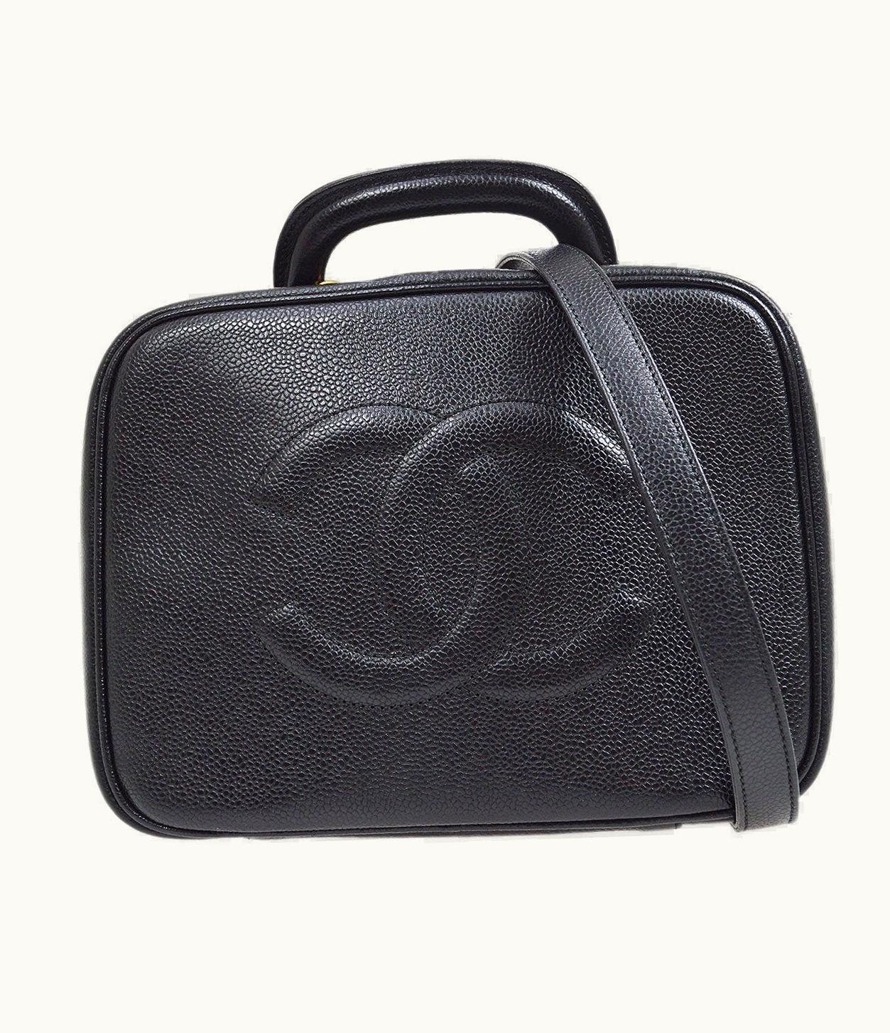 Chanel Chanel 1997-1999 Timeless Lunch Box Vanity Medium 01129