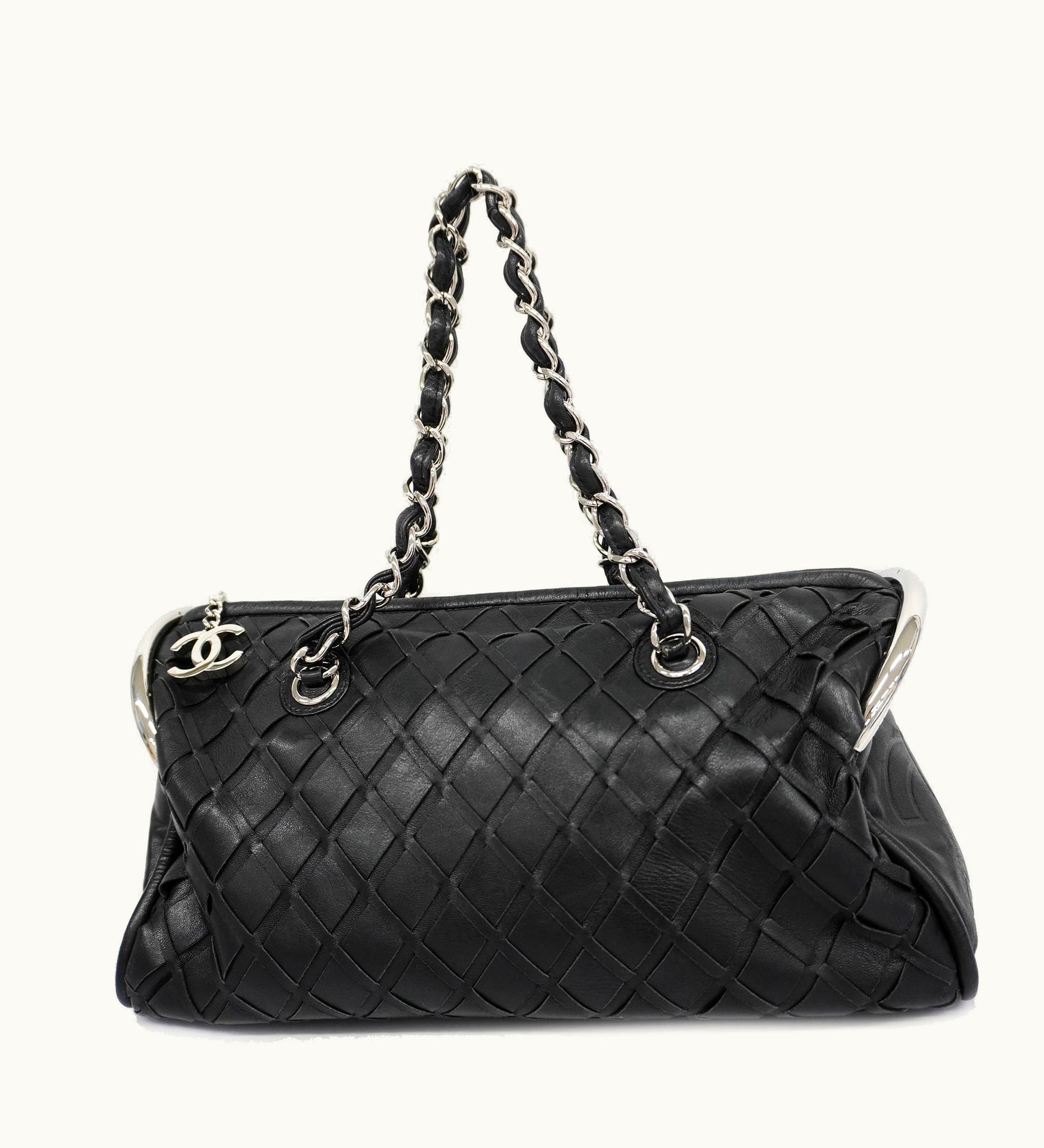 Chanel Chanel W Flap W Chain Shoulder Bag Women's Leather Handbag, Shoulder Bag
