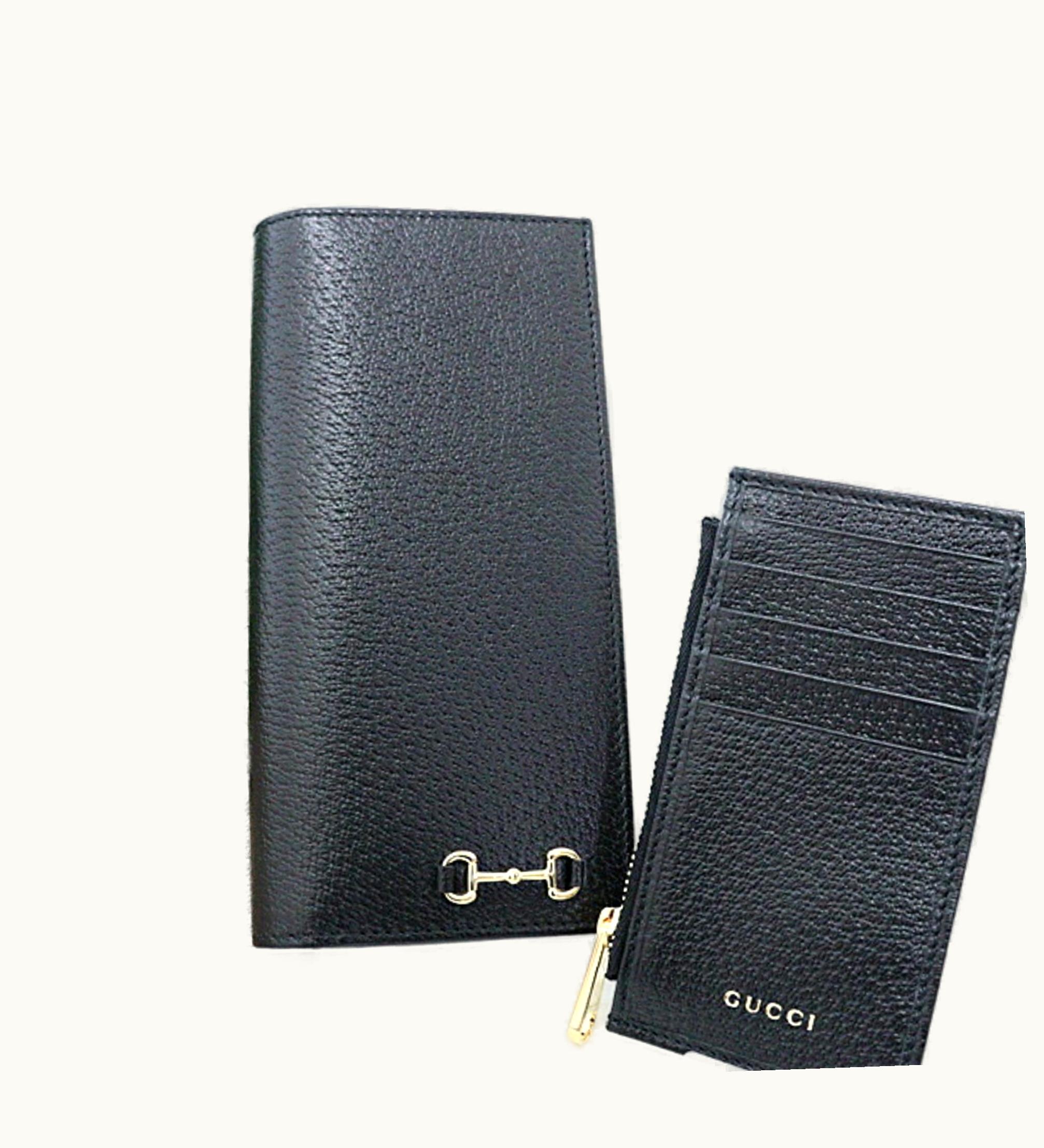 Gucci Gucci Long With Horse Bit 746038 Black