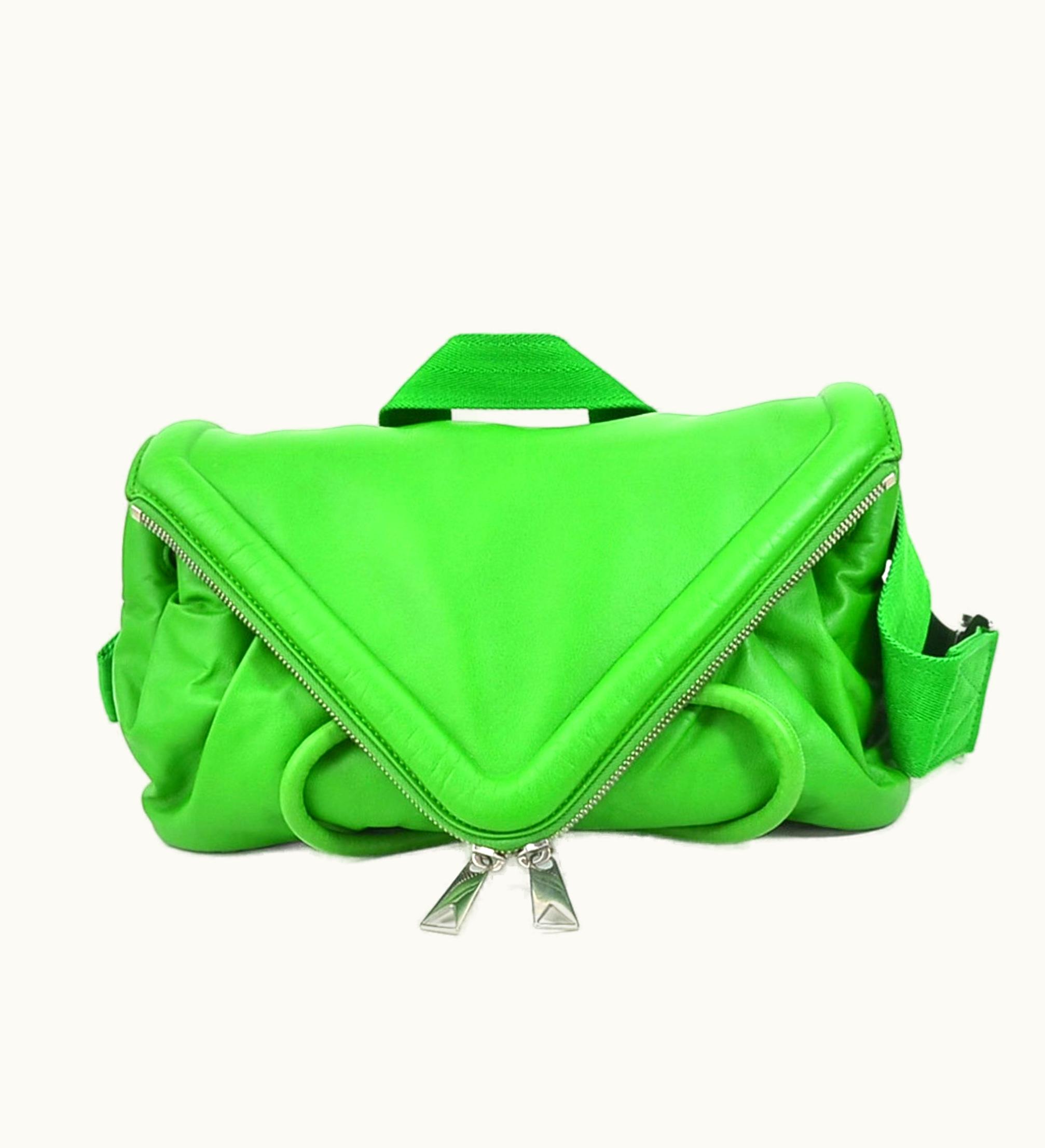 Bottega Veneta Bottega Veneta Bottegaveneta Body Bag Beak Belt Leather Green Men's