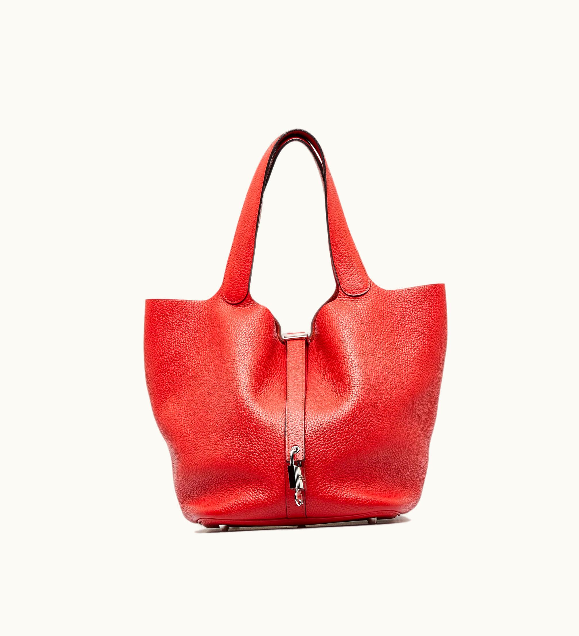 Hermès Hermès Clemence Picotin GM Handbag