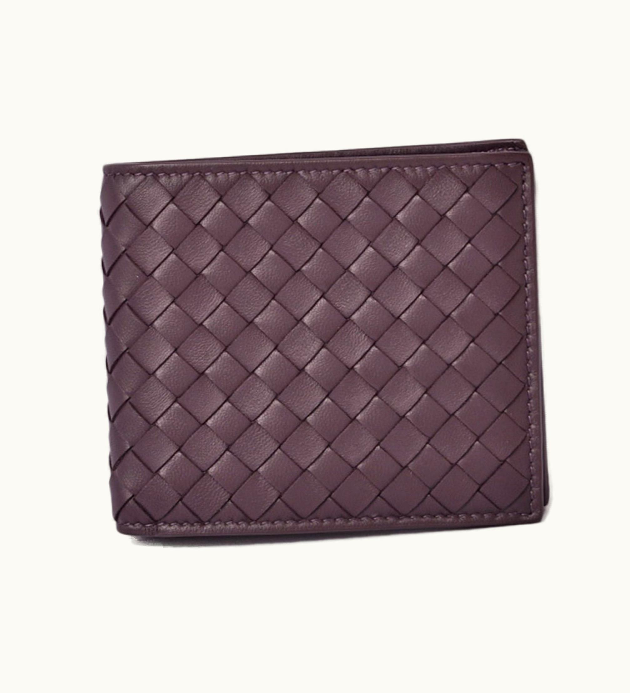Bottega Veneta Bottega Veneta Wallet Outlet Bottega Veneta Intrechart Brown Gray 196207