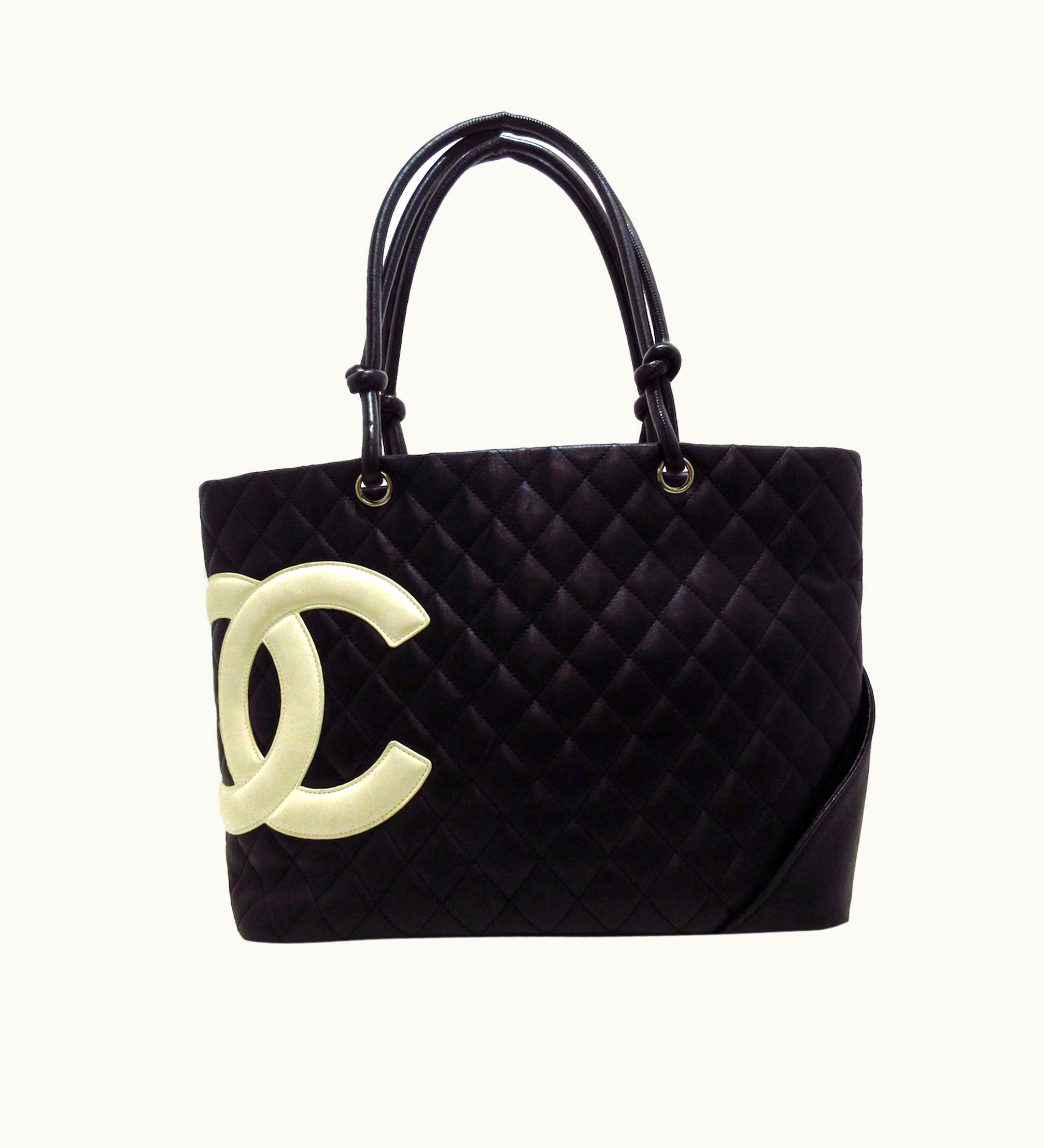 Chanel Chanel Large Lambskin Cambon Ligne Tote Tote Bag