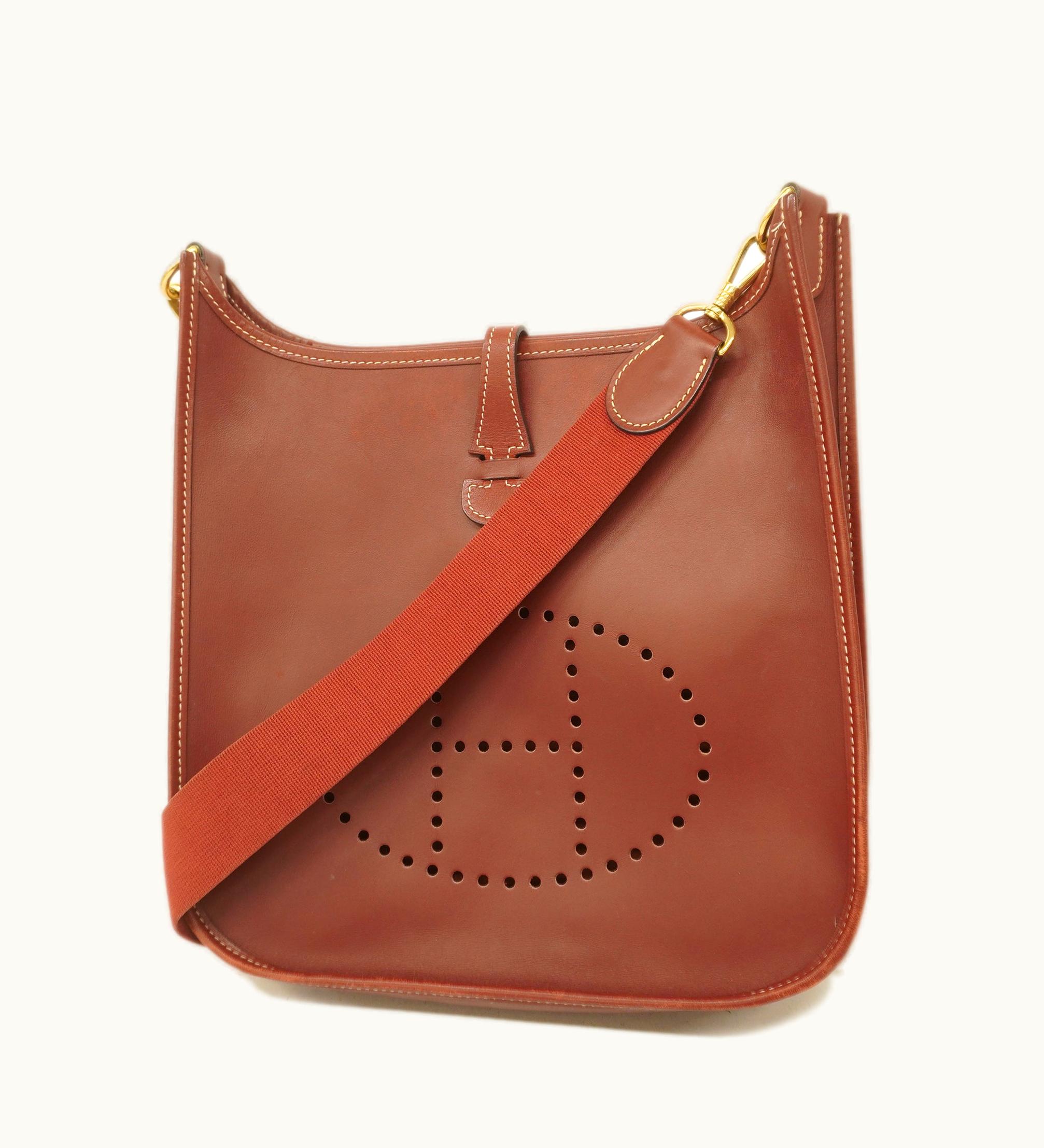 Hermès Hermès   Evelyne Evelyne 1 D Stamp Women's Box Calf Leather Shoulder Bag