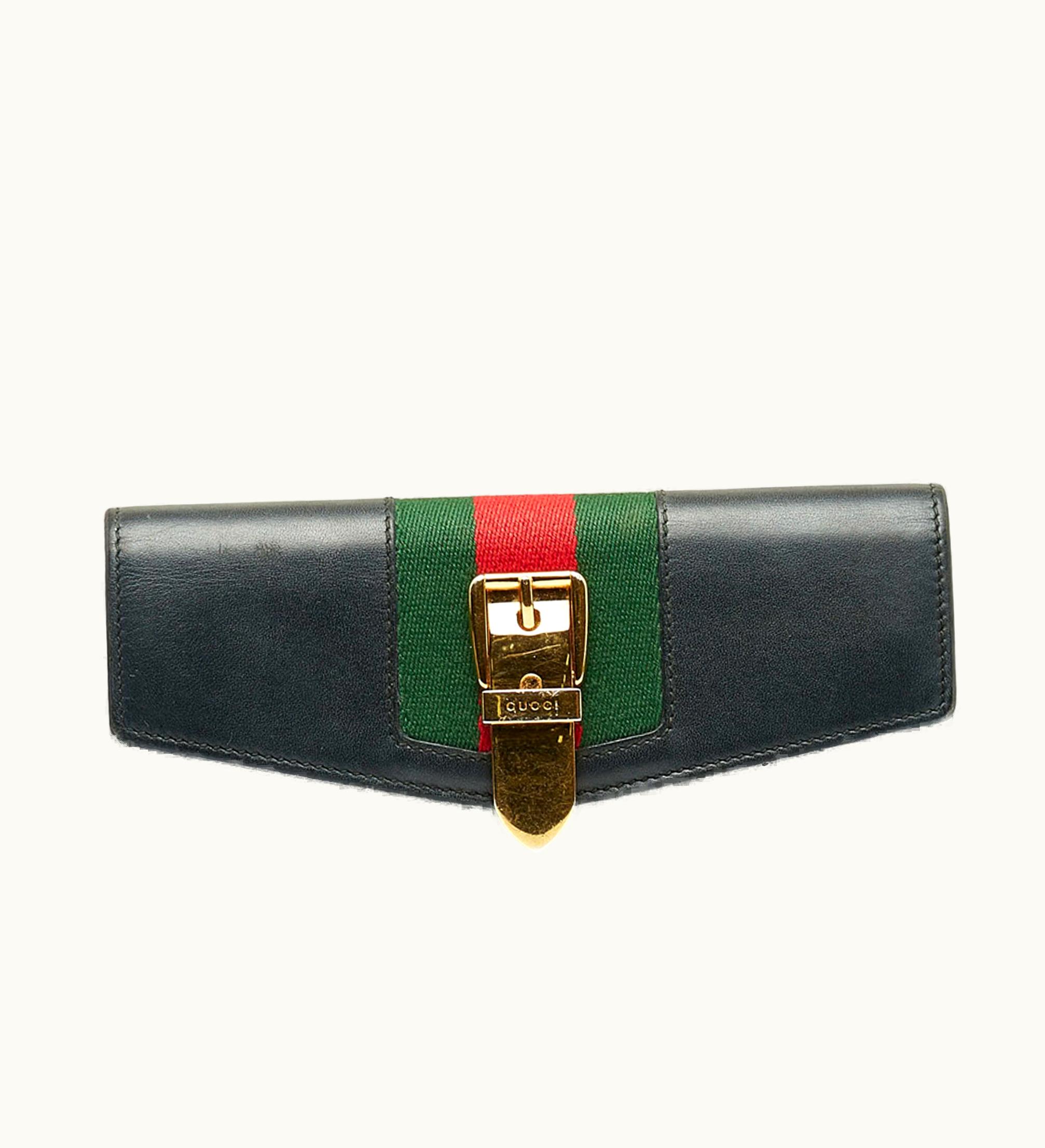 Gucci Gucci Sylvie Leather Continental Long Wallet Long Wallets
