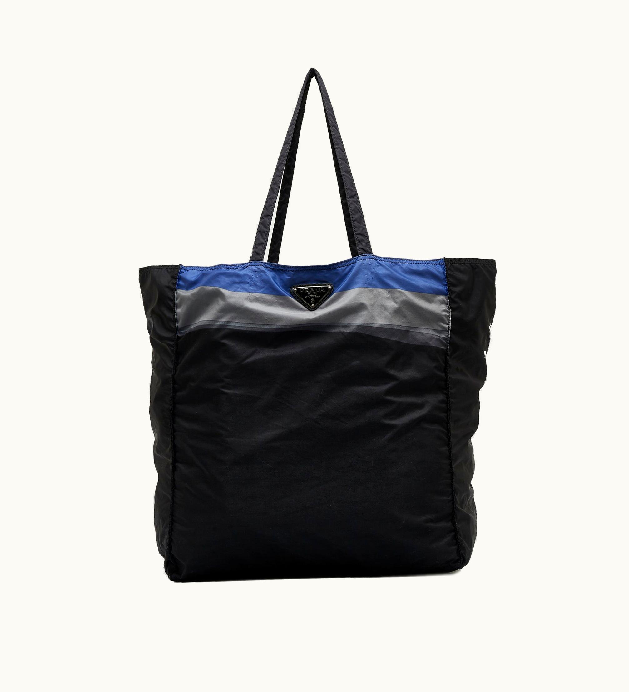 Prada PRADA Tessuto Tote Bag Nylon Black
