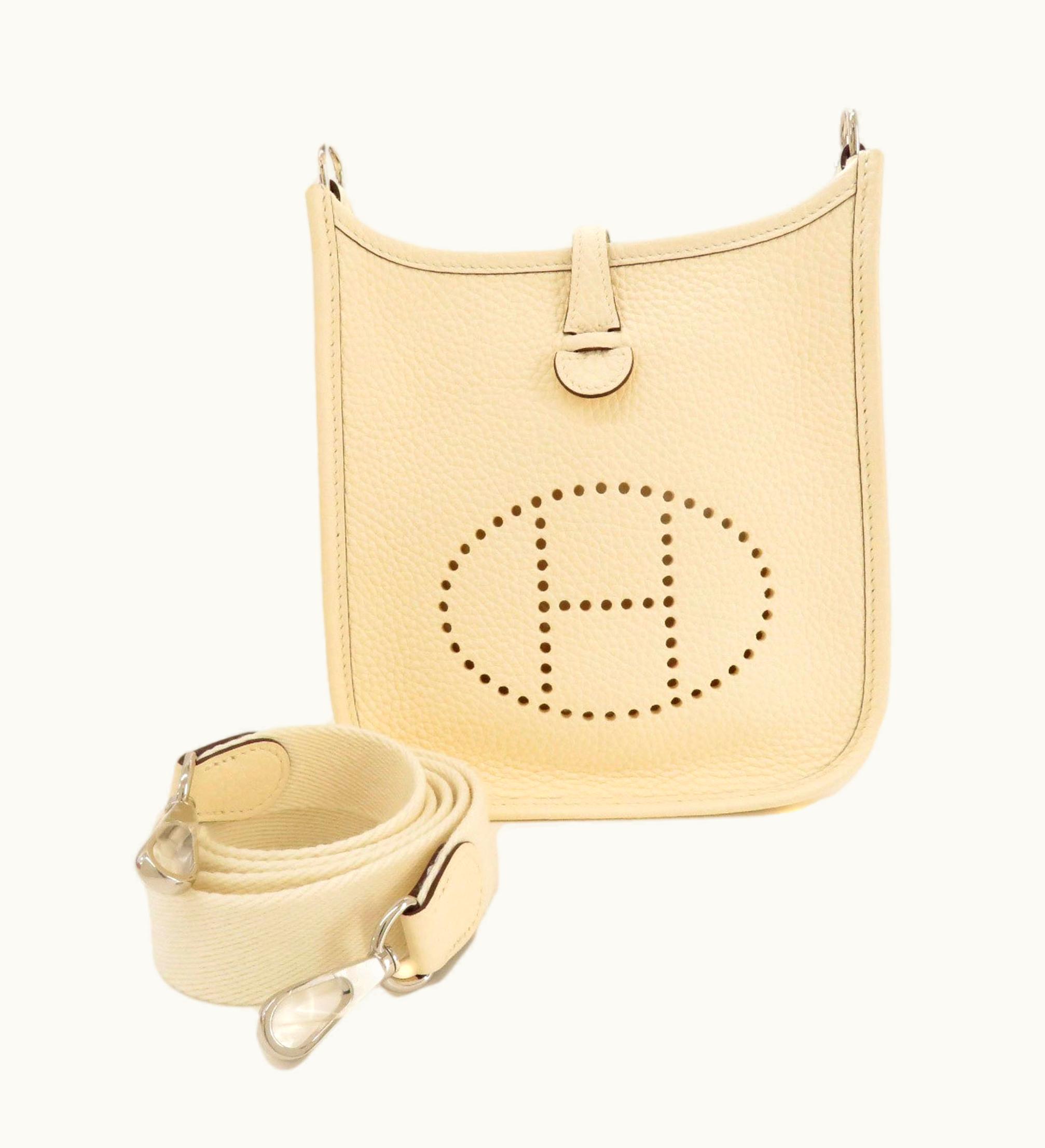 Hermès Hermès Evelyne Tpm Taurillon Nata Shoulder Bag Women's