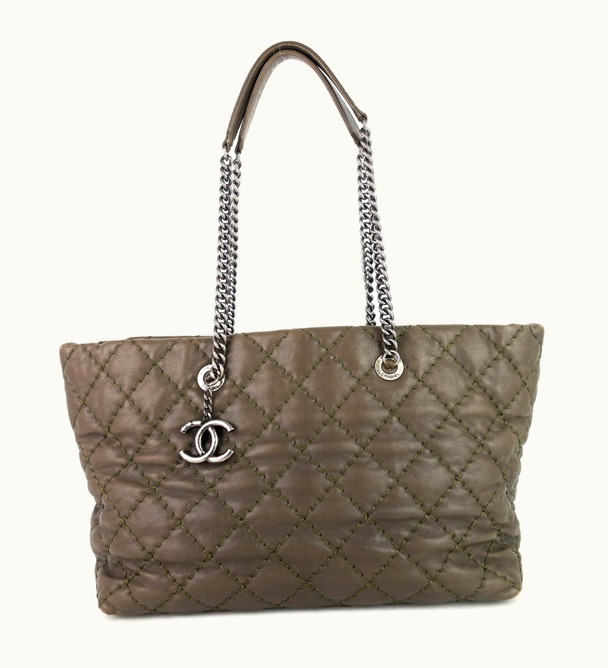 Chanel Chanel Ultimate Stitch Calfskin Shopping Tote Bag