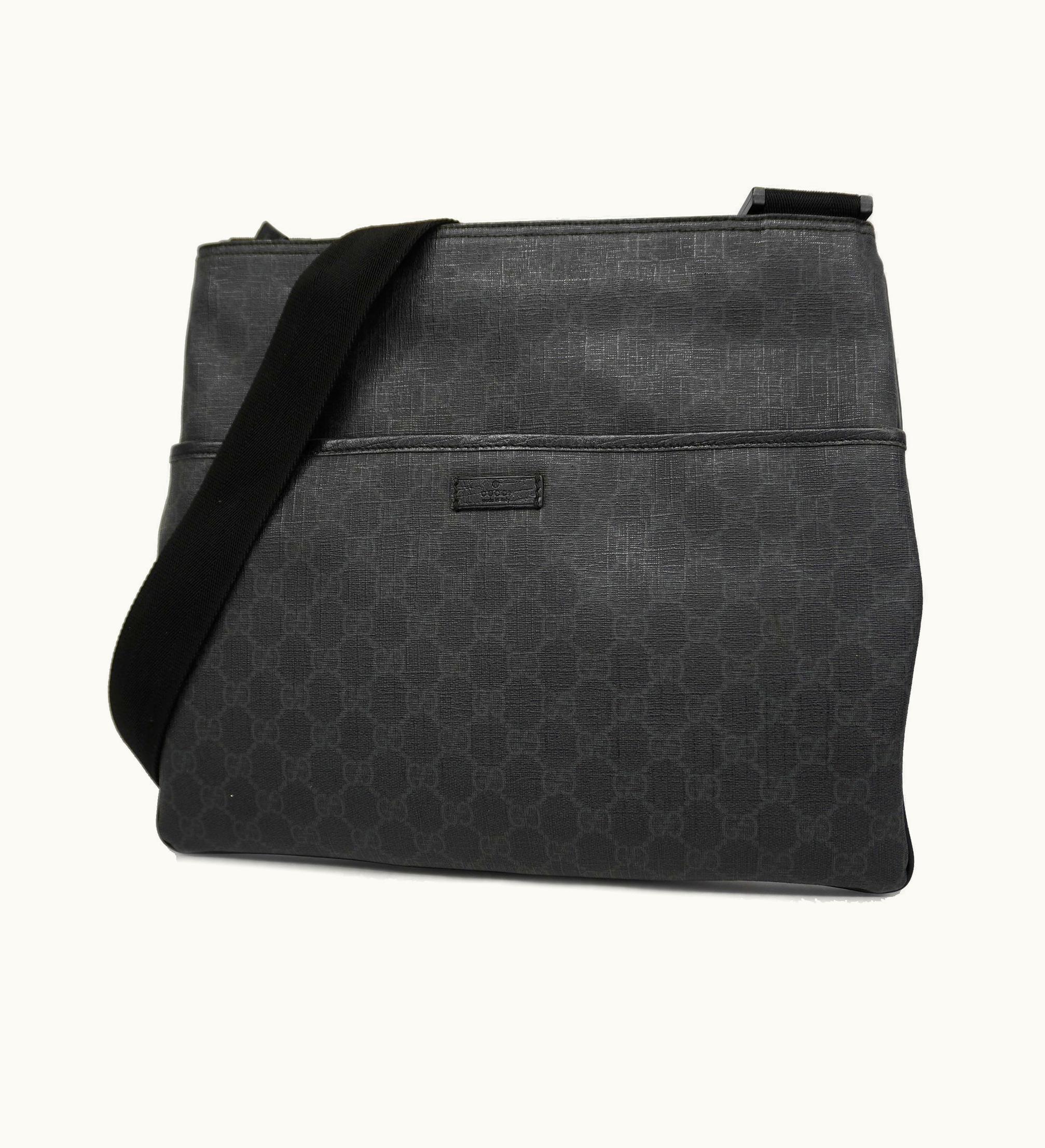 Gucci Gucci Shoulder Bag 162904 GG Supreme Shoulder Bag Black