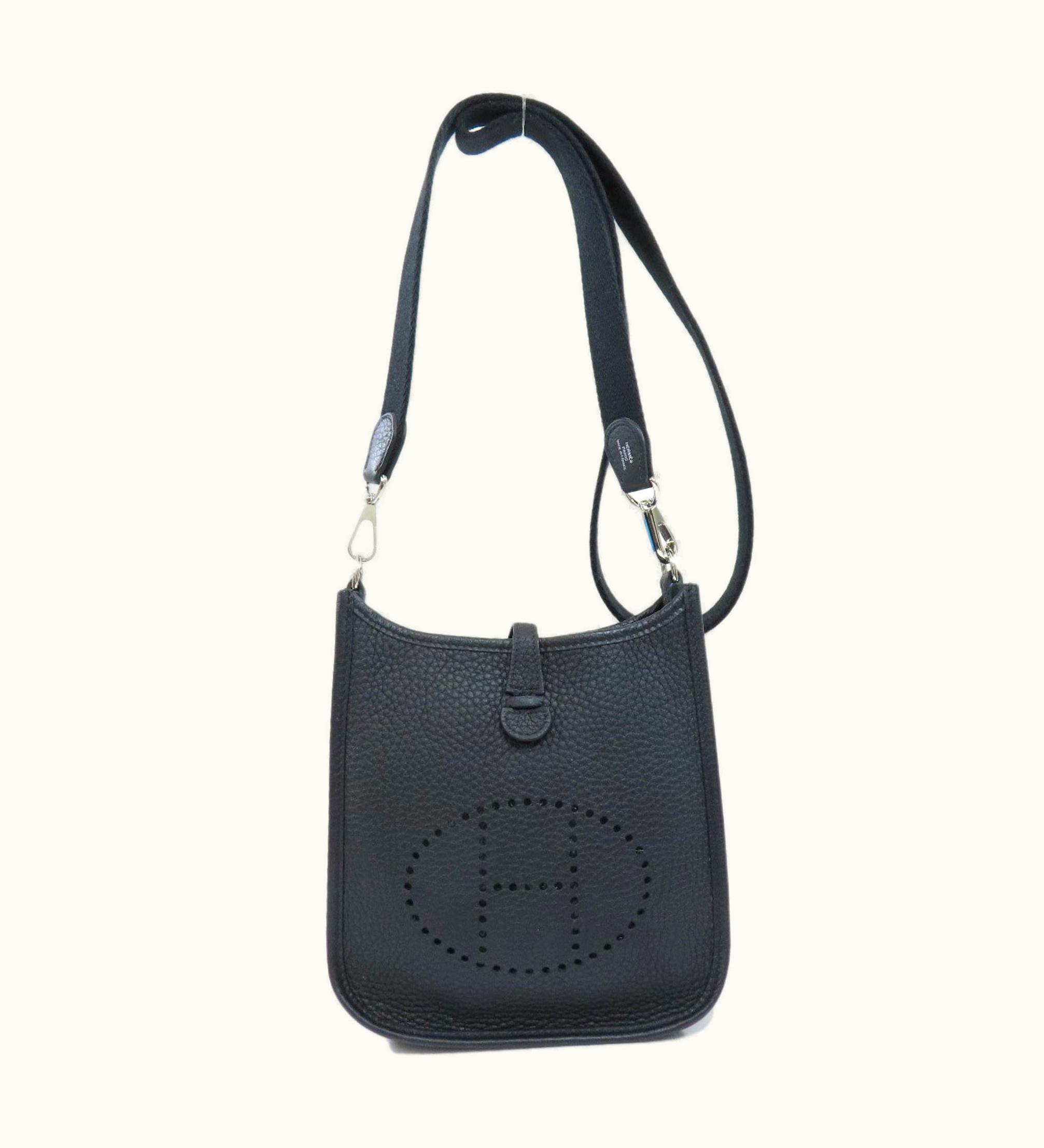 Hermès Hermès Evelyne Tpm Black Shoulder Bag Taurillon Women's Hermes