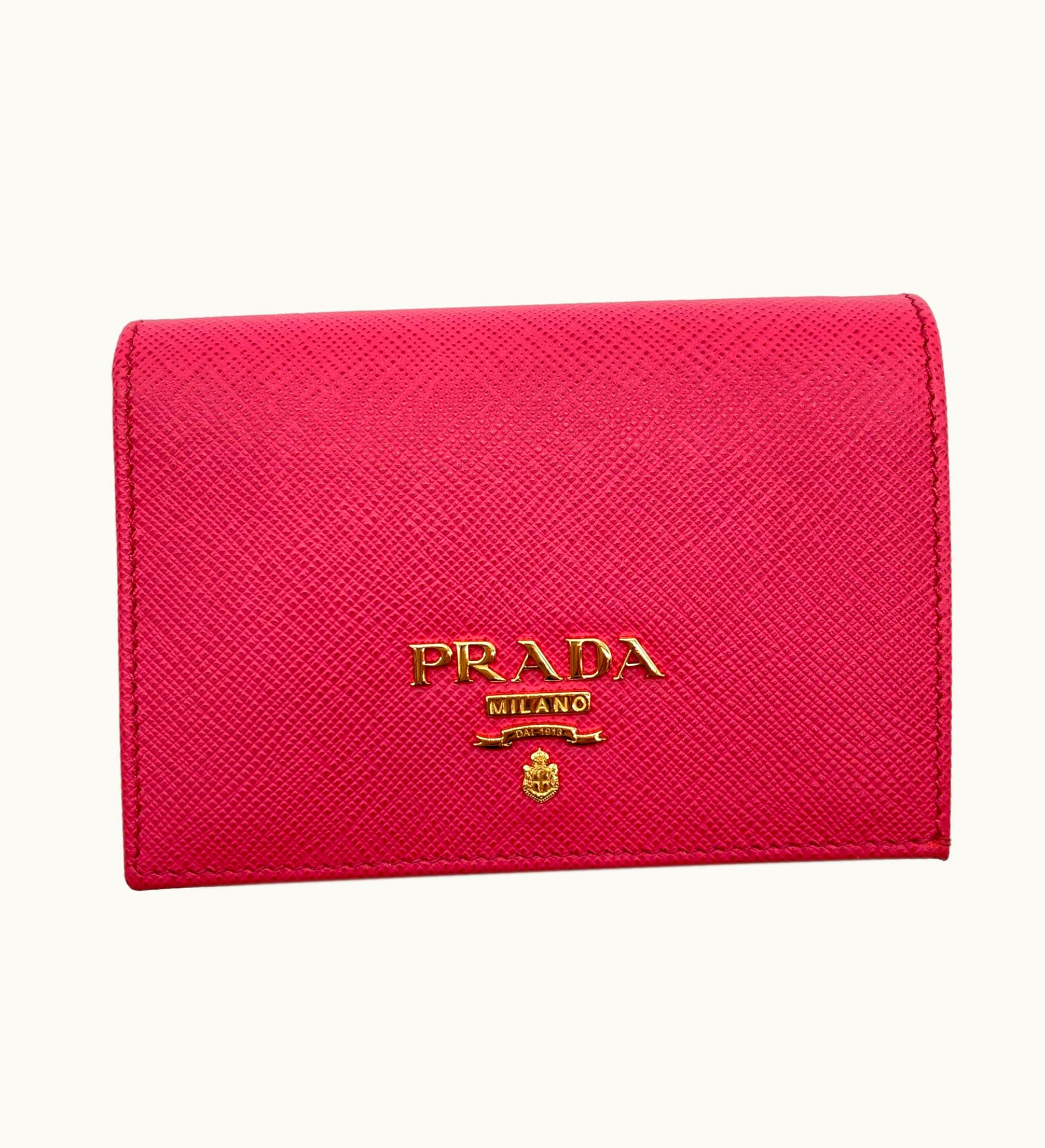 Prada Prada Pink Safiano Leather 1Mv021