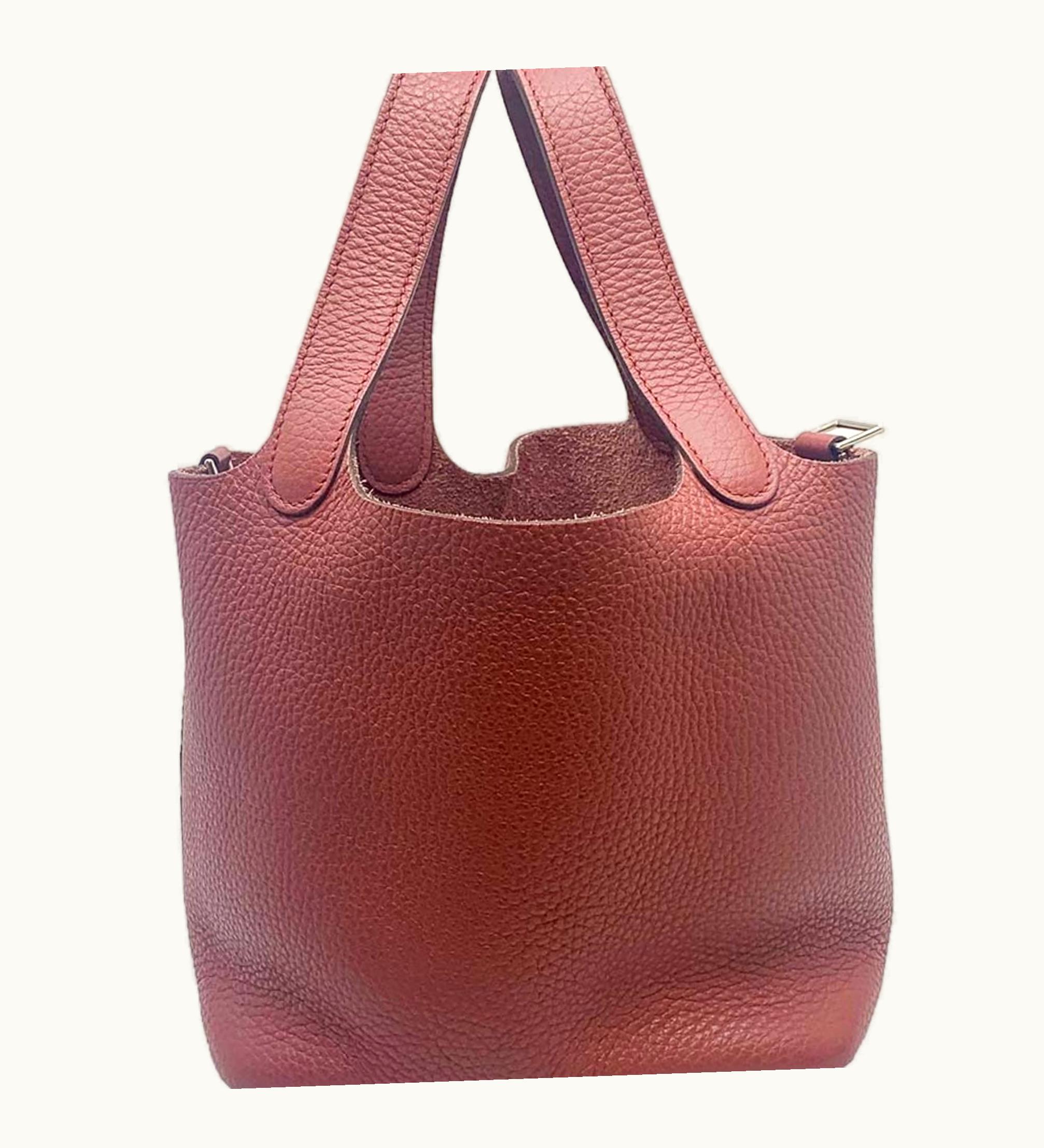 Hermès Hermès Picotin Lock PM Boatrose Clemence Q Engraved