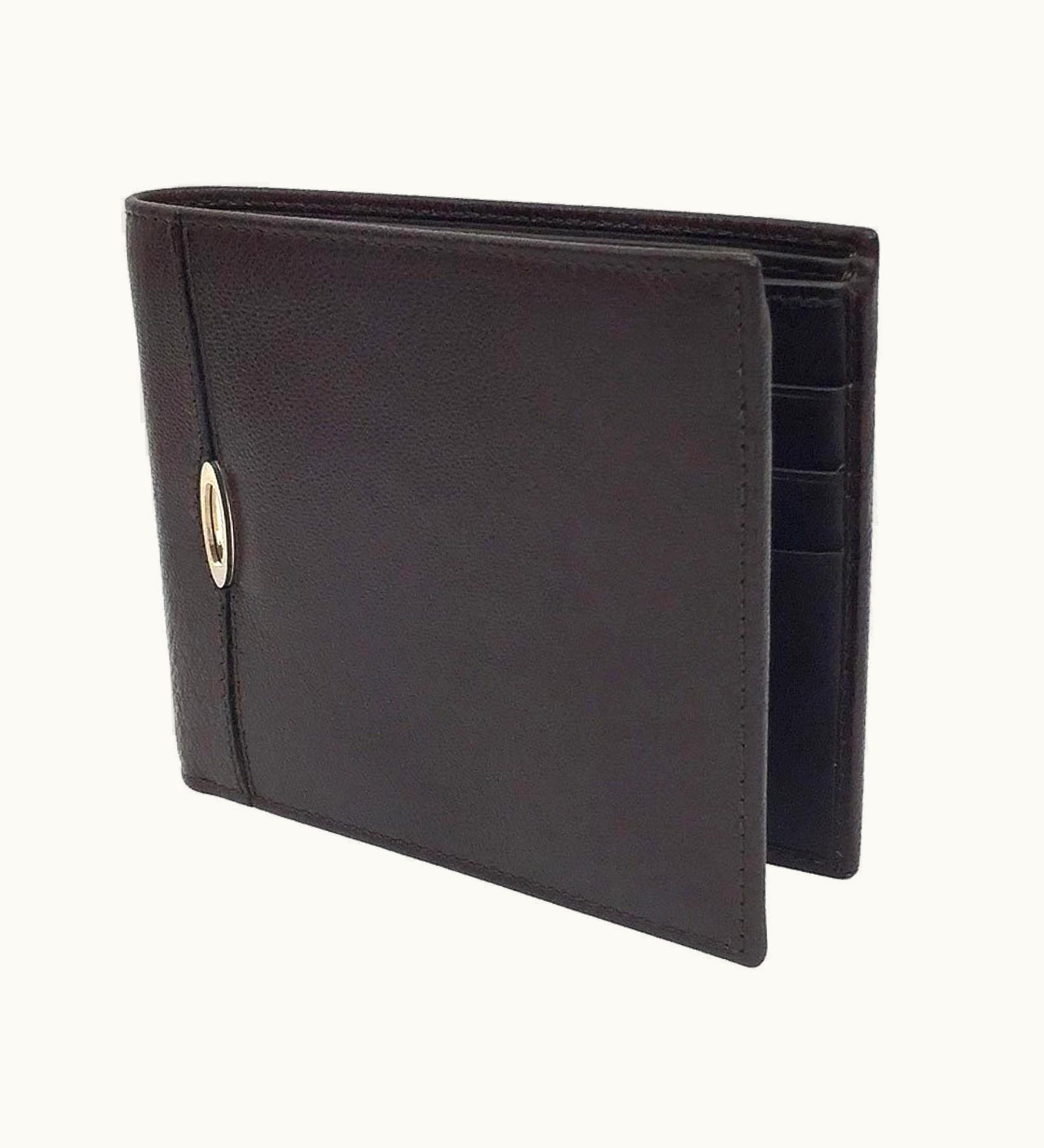 Salvatore Ferragamo Wallet Leather Brown Men's