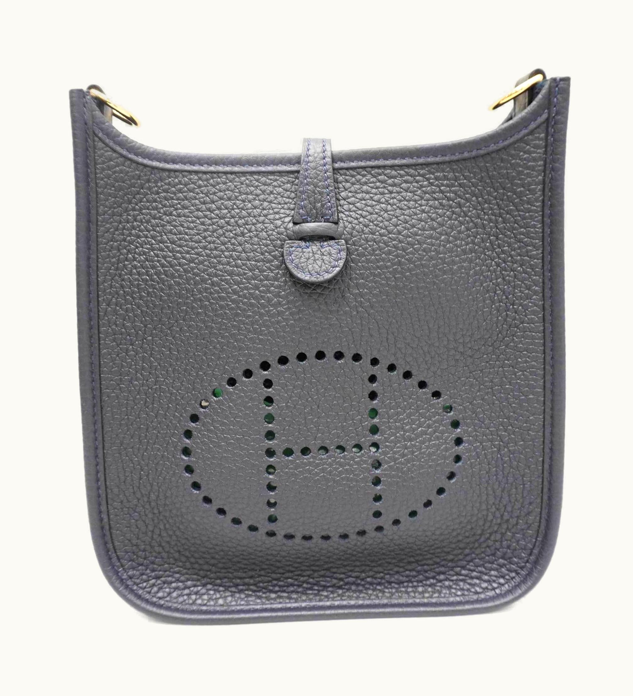 Hermès Hermès Evelyne Tpm Shoulder Bag Caban/G Hardware Taurillon B Engraved Women's Men's