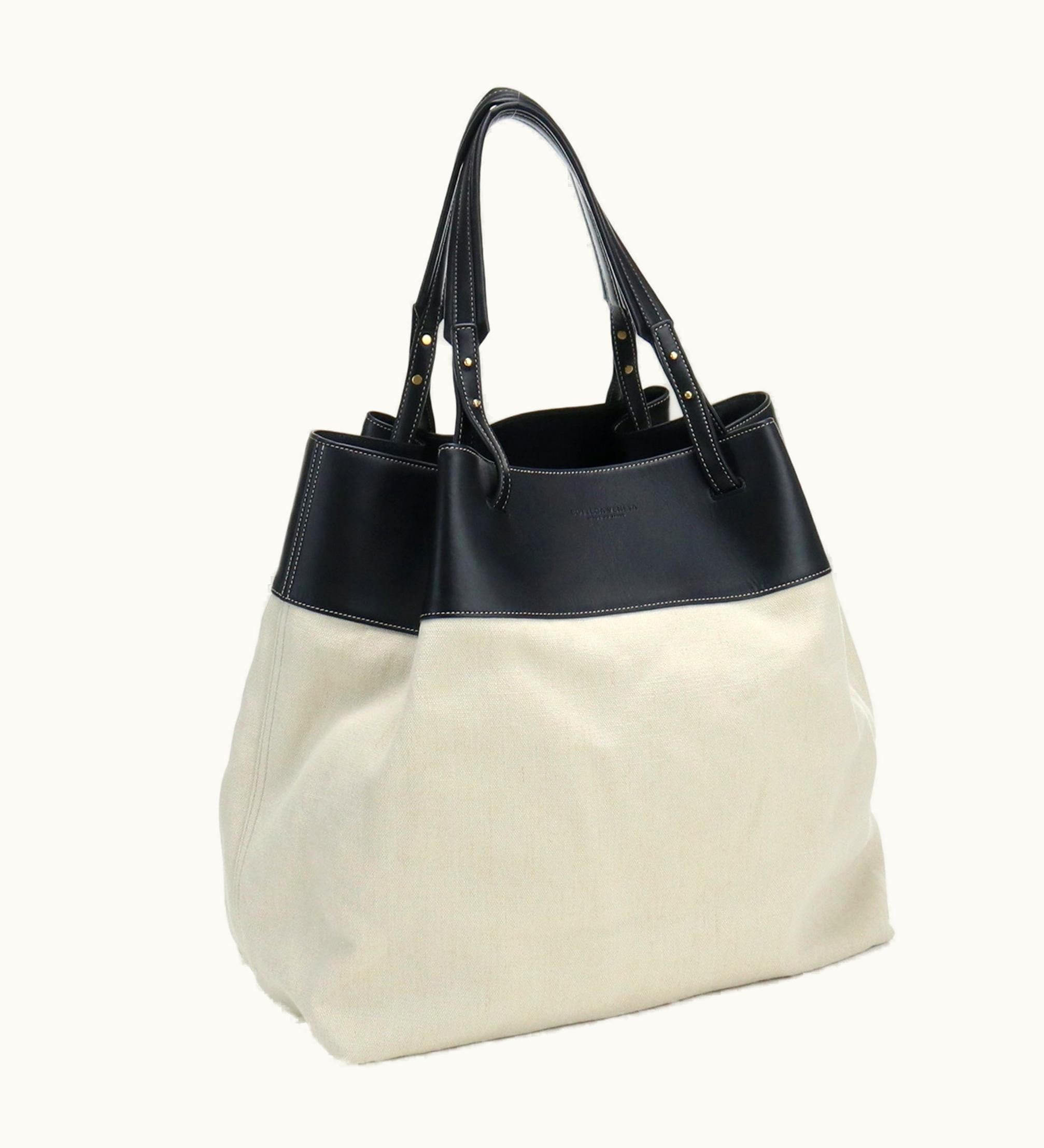 Bottega Veneta Bottega Veneta Quad 578341 VM2 9819 Tote Bag Linen Beige